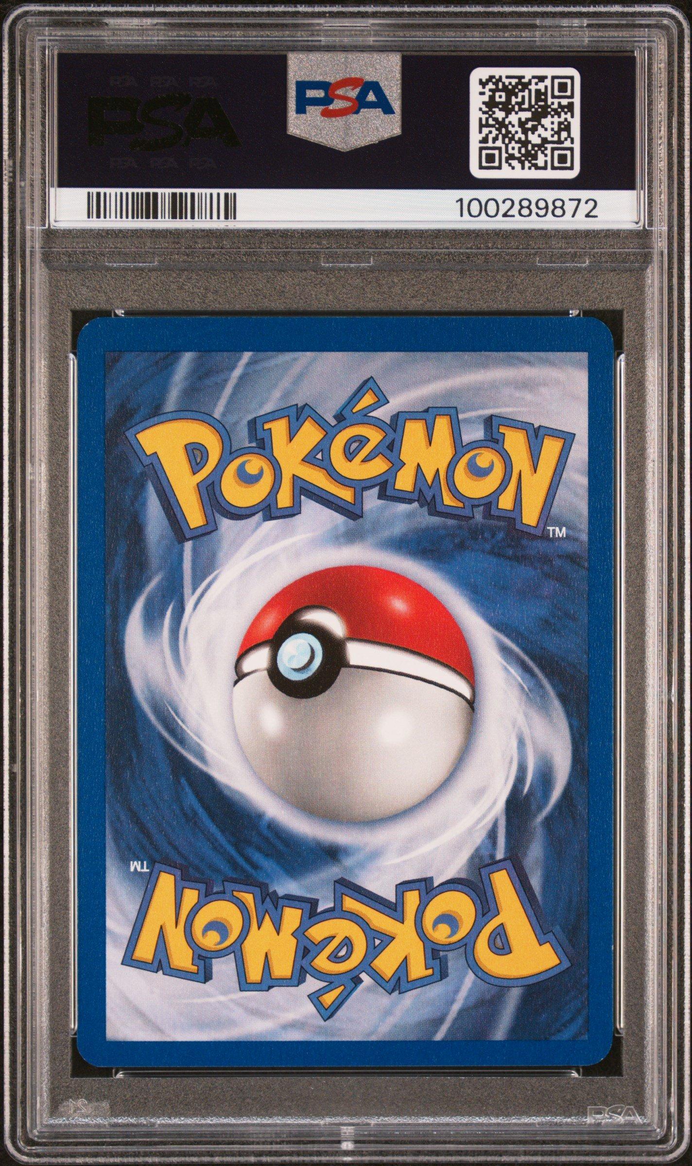 2000 Pokemon Gym Heroes 4 Erika's Dragonair Holo-1st Edition PSA