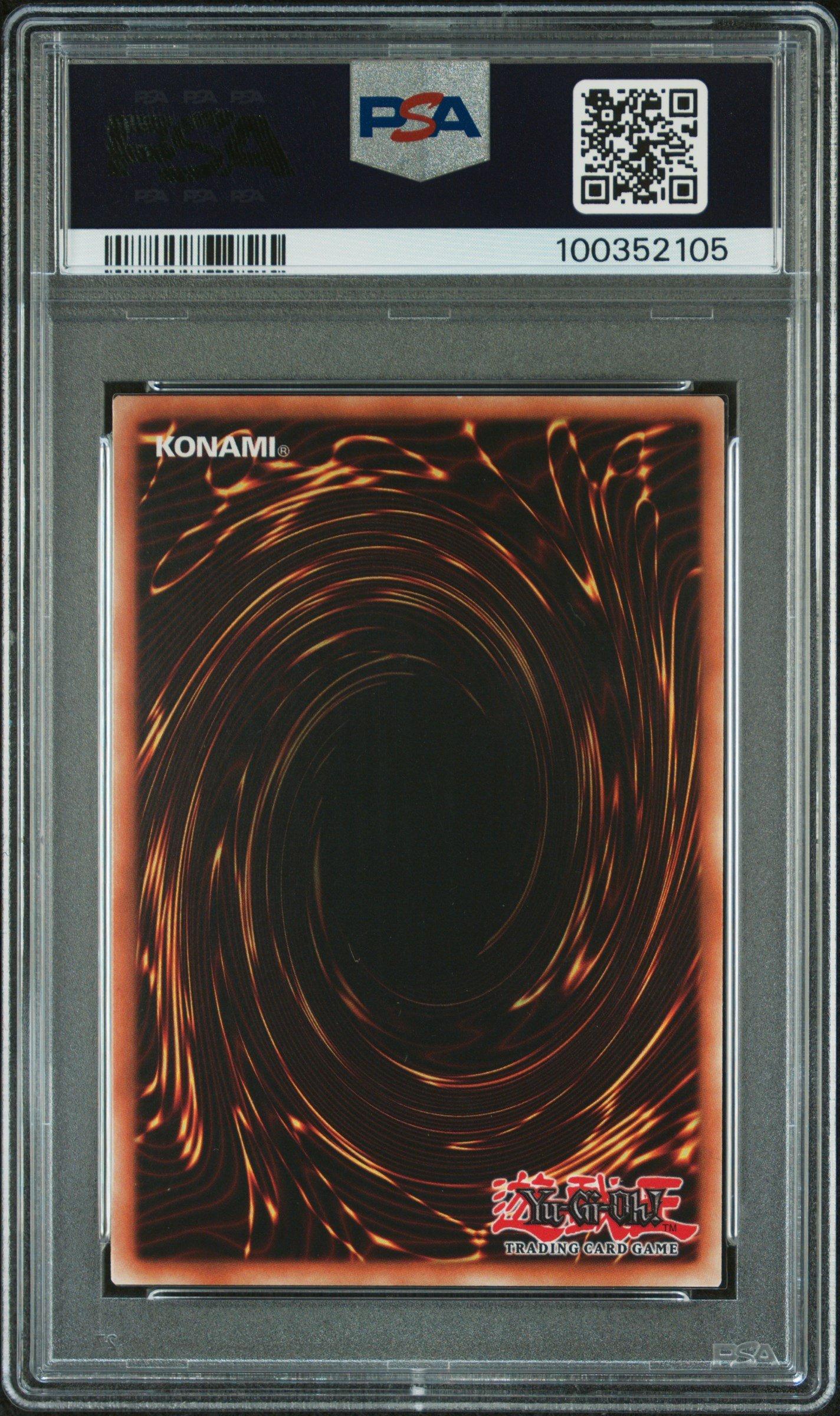 2010-2017 Yu-gi-oh! Metal Raiders Reprint 003 Summoned Skull PSA 8