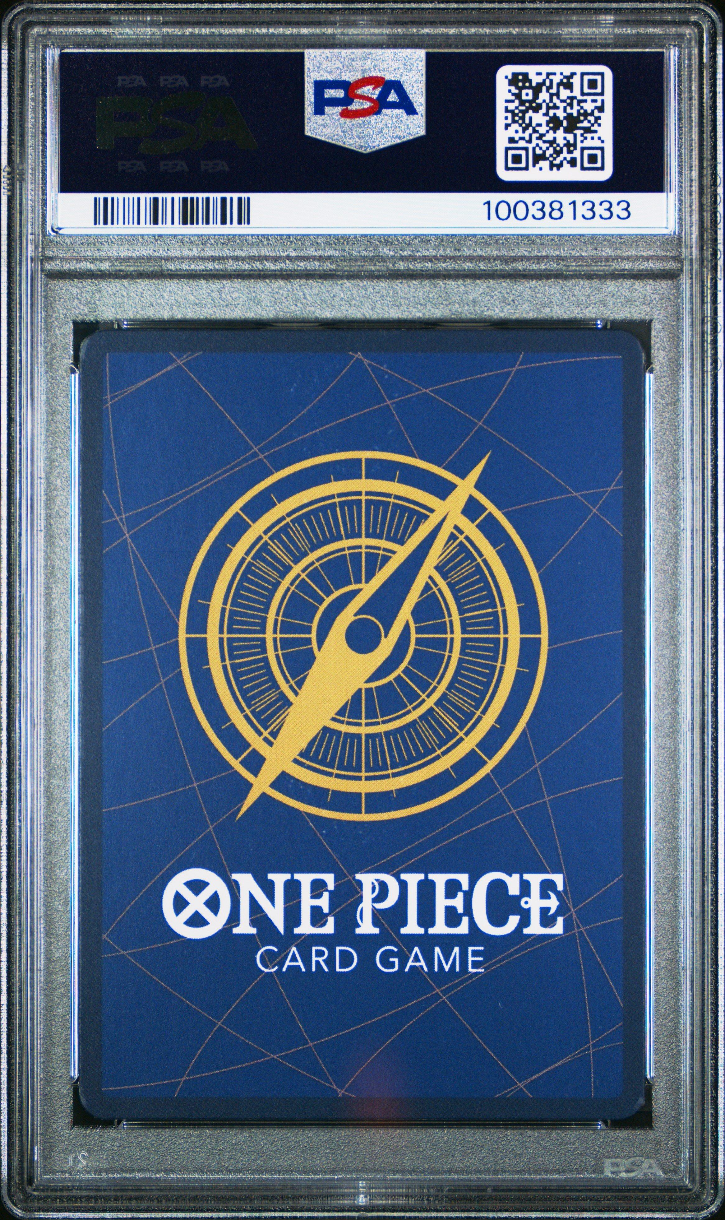 2024 One Piece Ultra Deck St13-the Three Brothers Sabo Black & White Alternate Art PSA 10