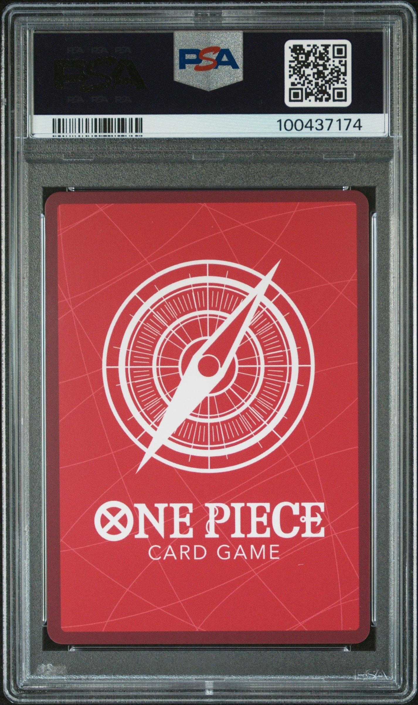2022 One Piece Op01-romance Dawn 062 Crocodile Alternate Art PSA 10