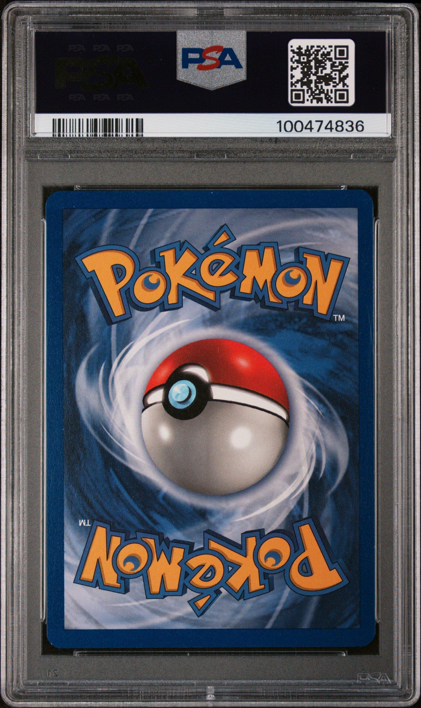1999 Pokemon Game 10 Mewtwo-holo PSA