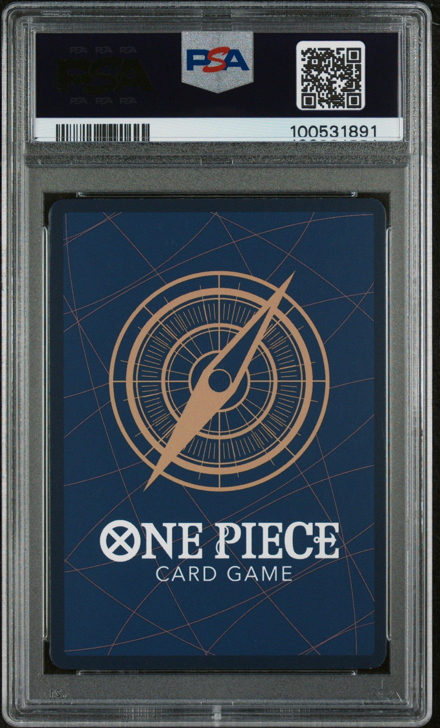 2024 One Piece Op08-two Legends 109 Monkey D. Luffy Treasure Rare PSA 10