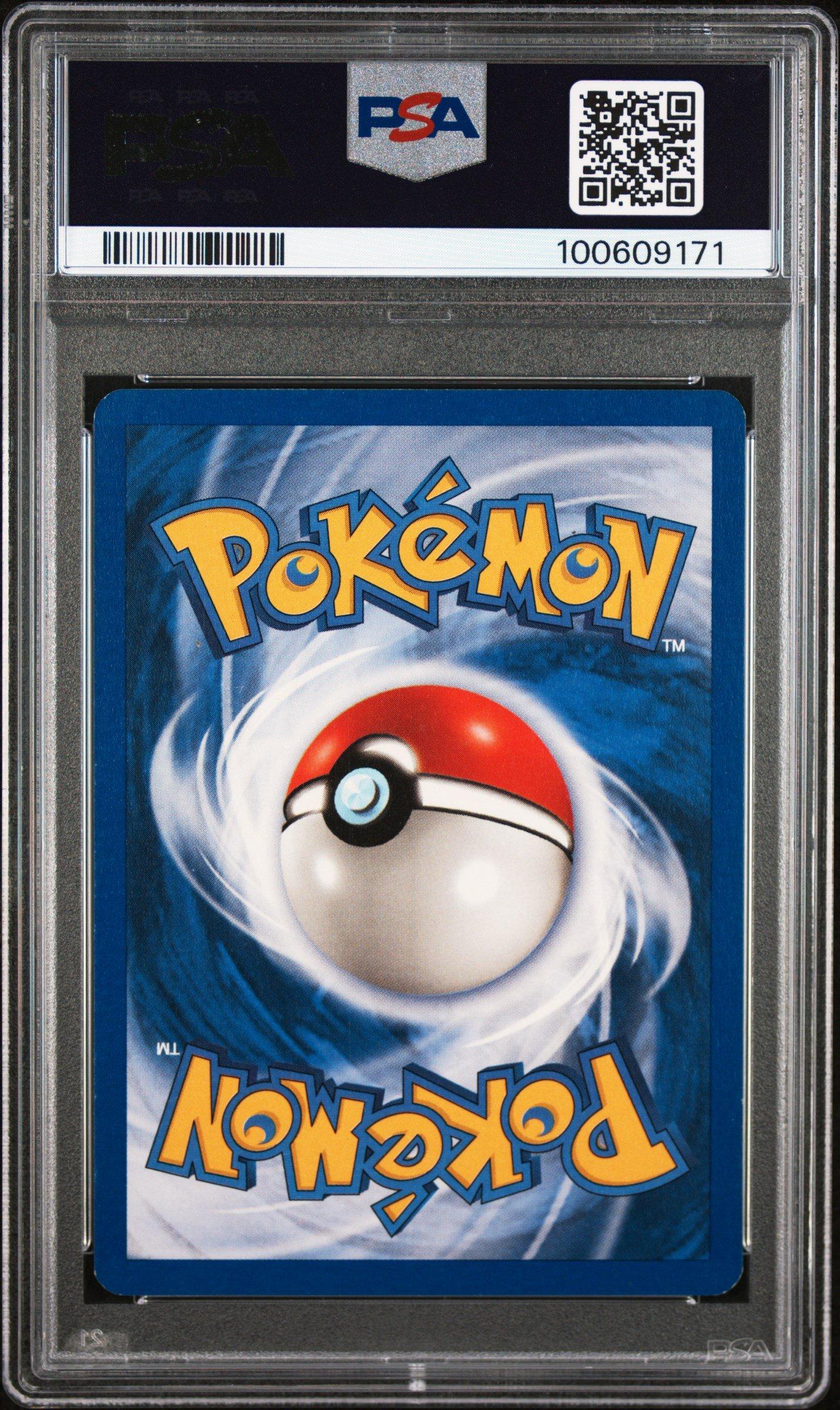 2000 Pokemon Gym Challenge 90 Misty's Psyduck 1st Edition PSA 8