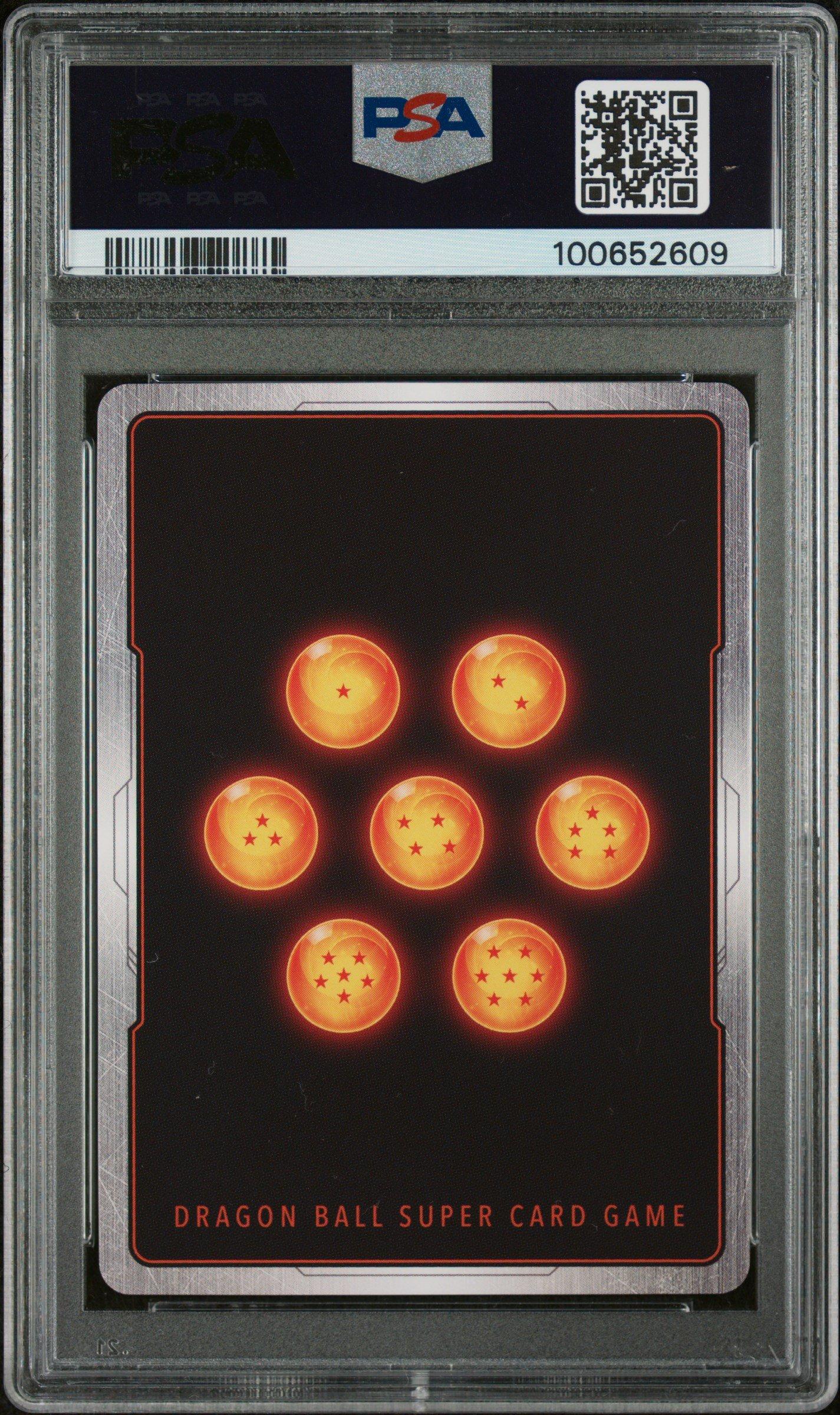 2022 Dragon Ball Super Card Game Theme Selection History Of Son Goku Bt14-029 Difference Of Status PSA 10