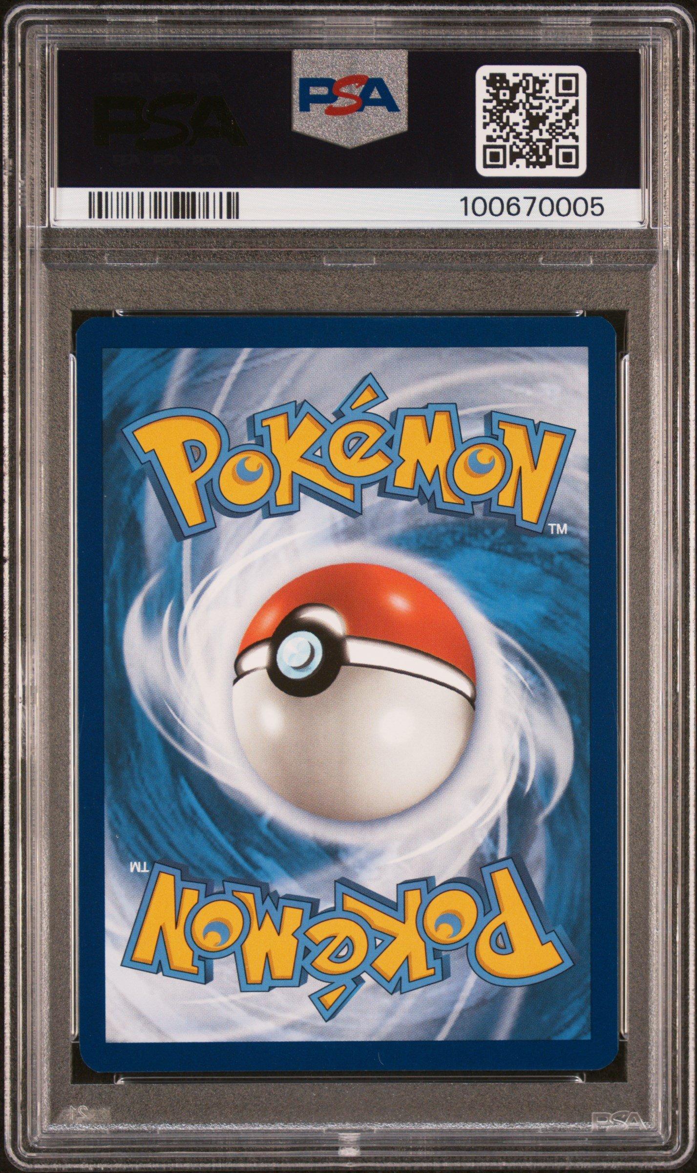 2024 Pokemon Tef En-temporal Forces 166 Sawsbuck Illustration Rare PSA