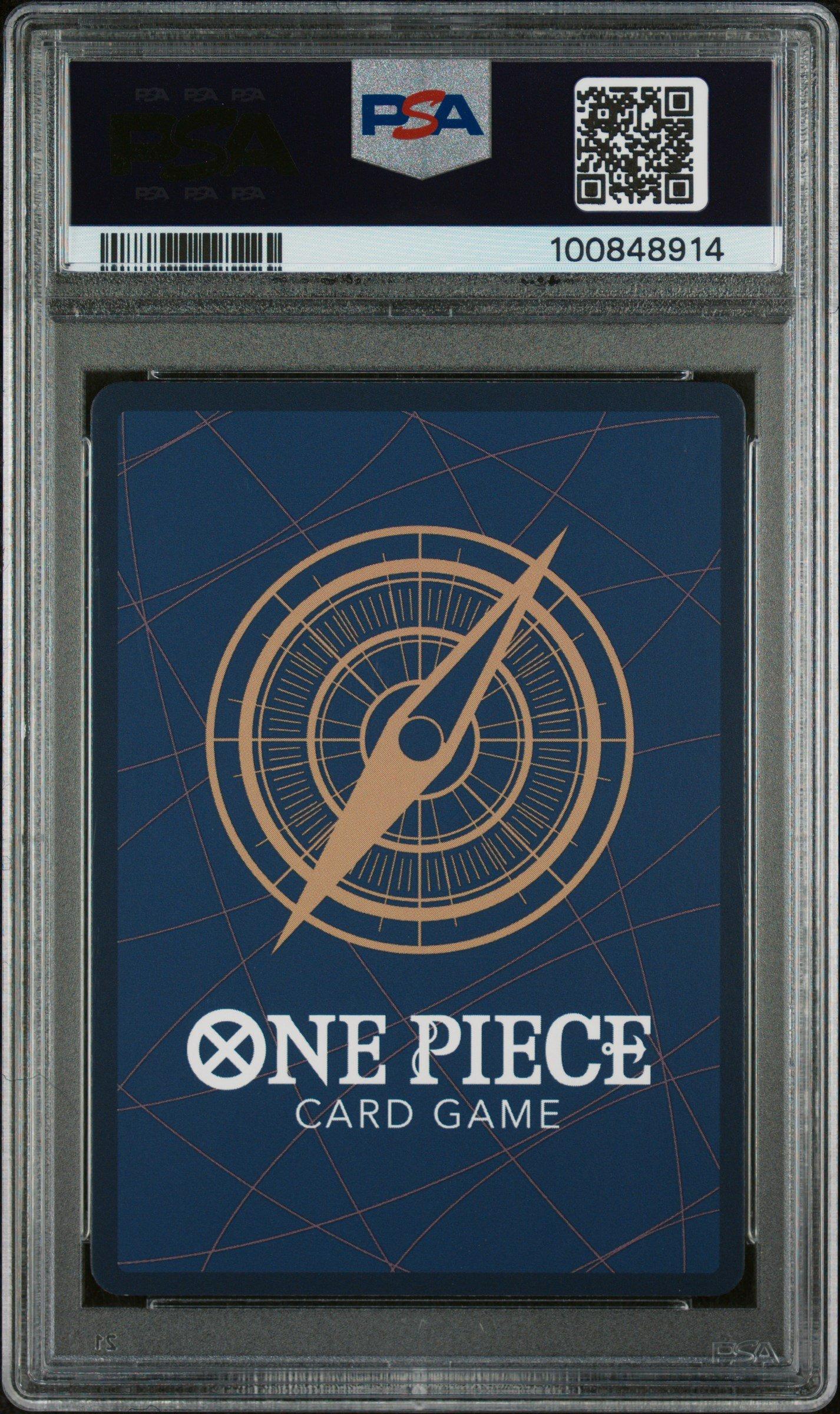 2024 One Piece Two Legends 109 Monkey D. Luffy Treasure Rare PSA