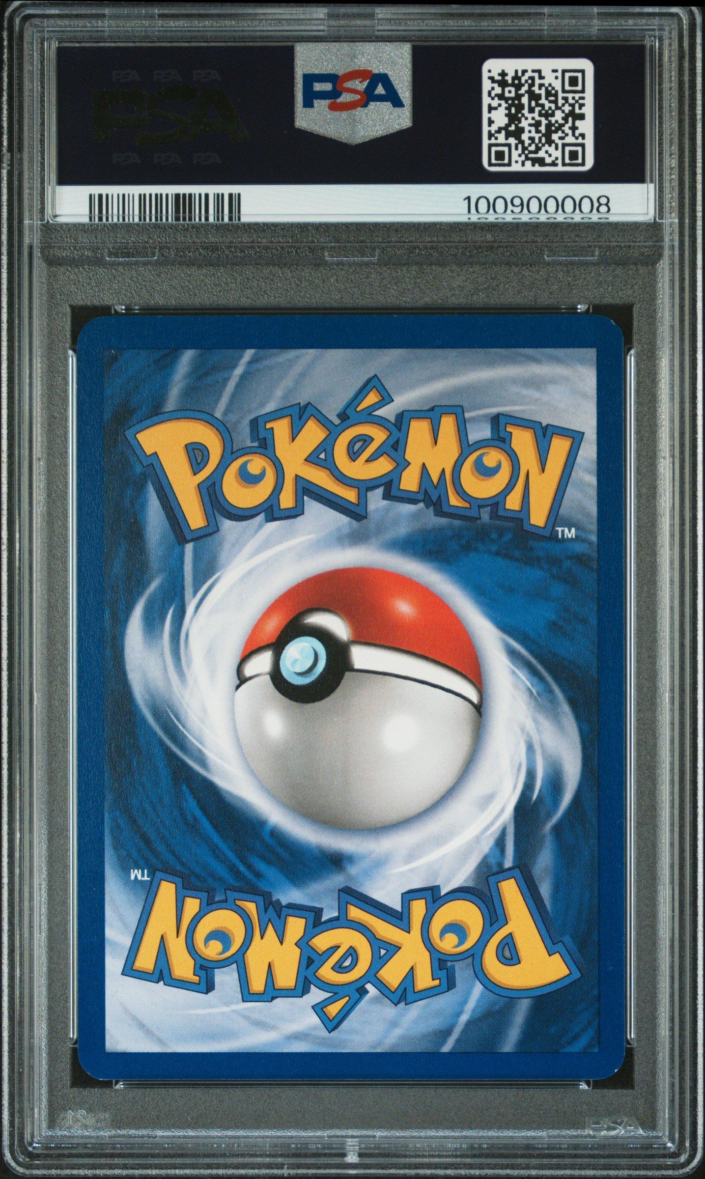 2000 Pokemon Rocket 5 Dark Dragonite-holo PSA