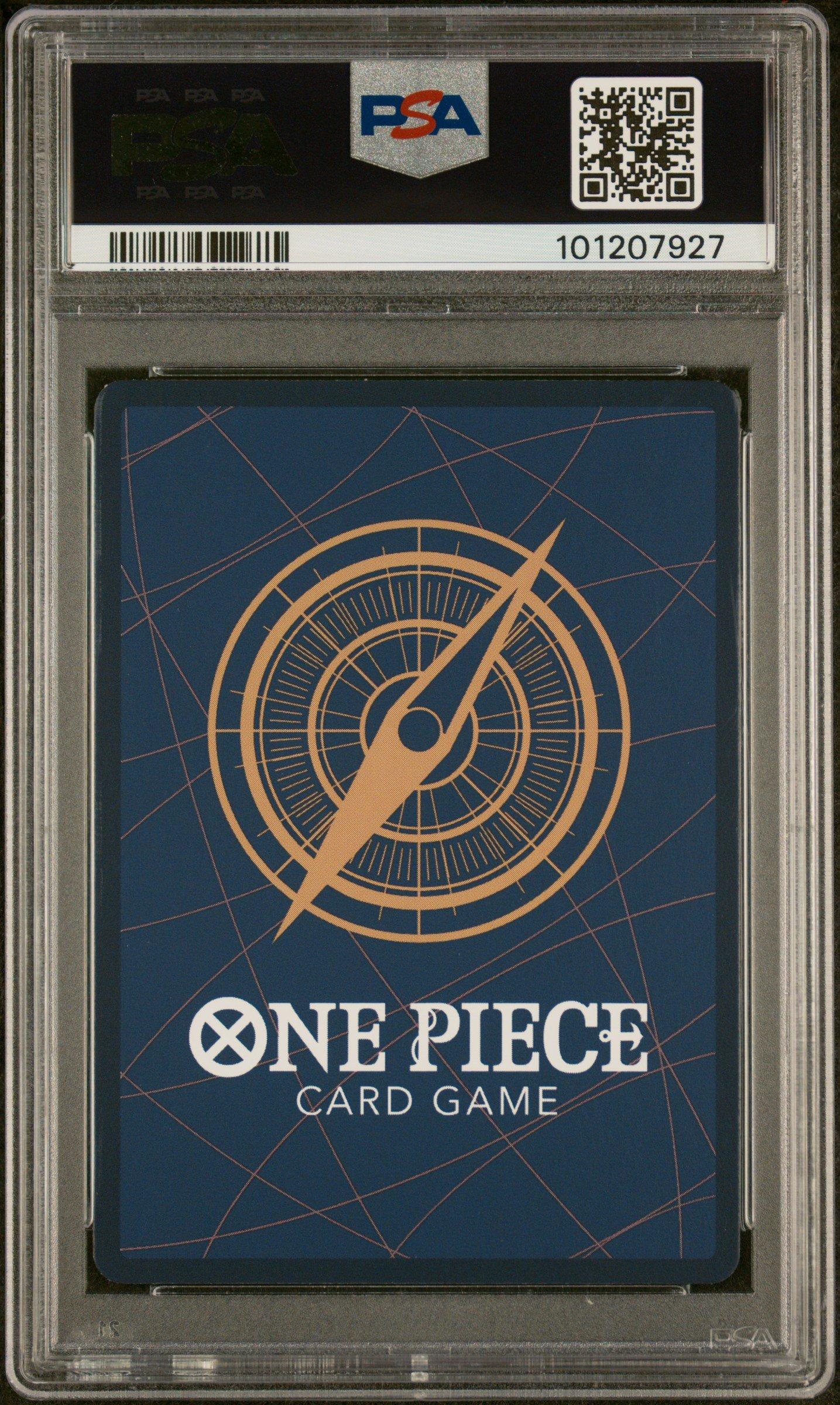 2024 One Piece Op07-500 Years In The Future 109 Monkey D. Luffy PSA 10