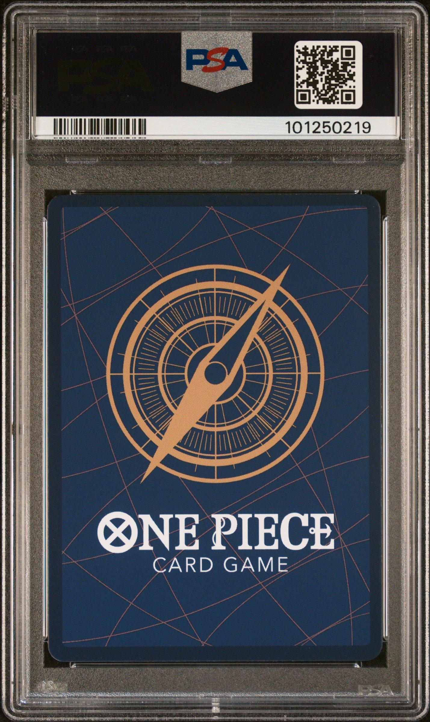 2024 One Piece Op07-500 Years In The Future 119 Portgas D. Ace Alternate Art PSA 10