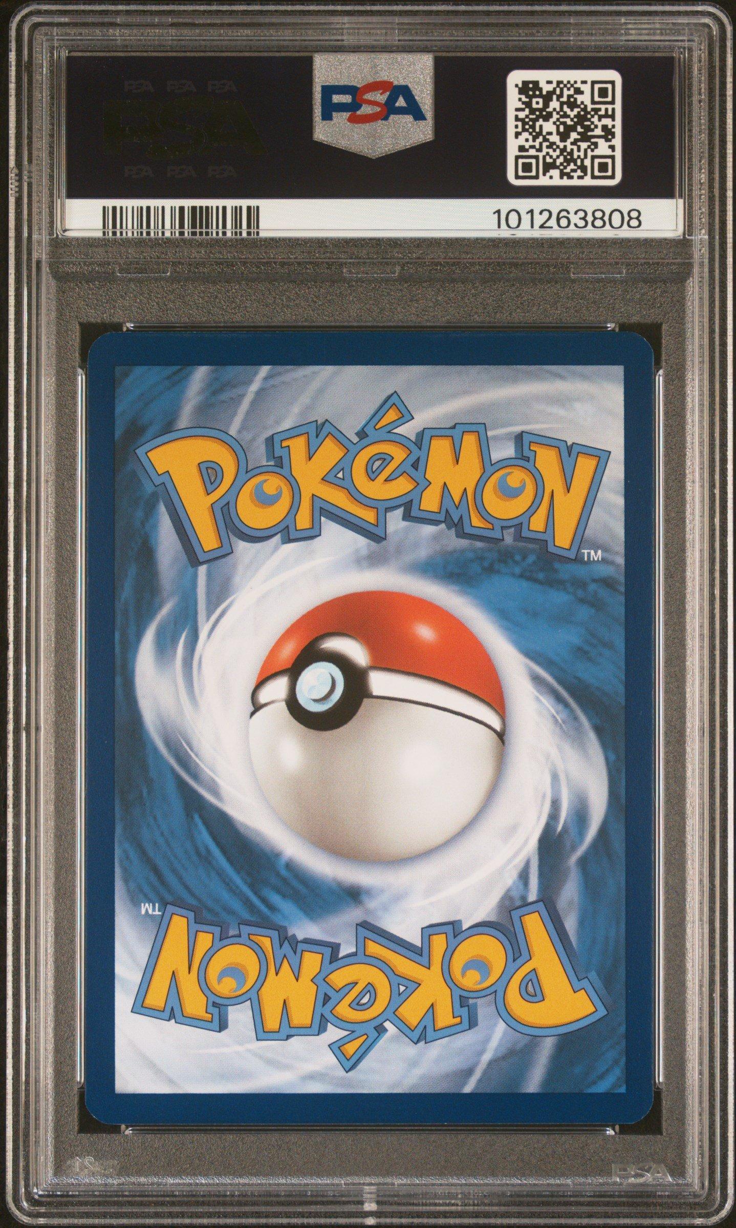 2023 Pokemon Pal En-paldea Evolved 221 Paldean Wooper Illustration Rare PSA