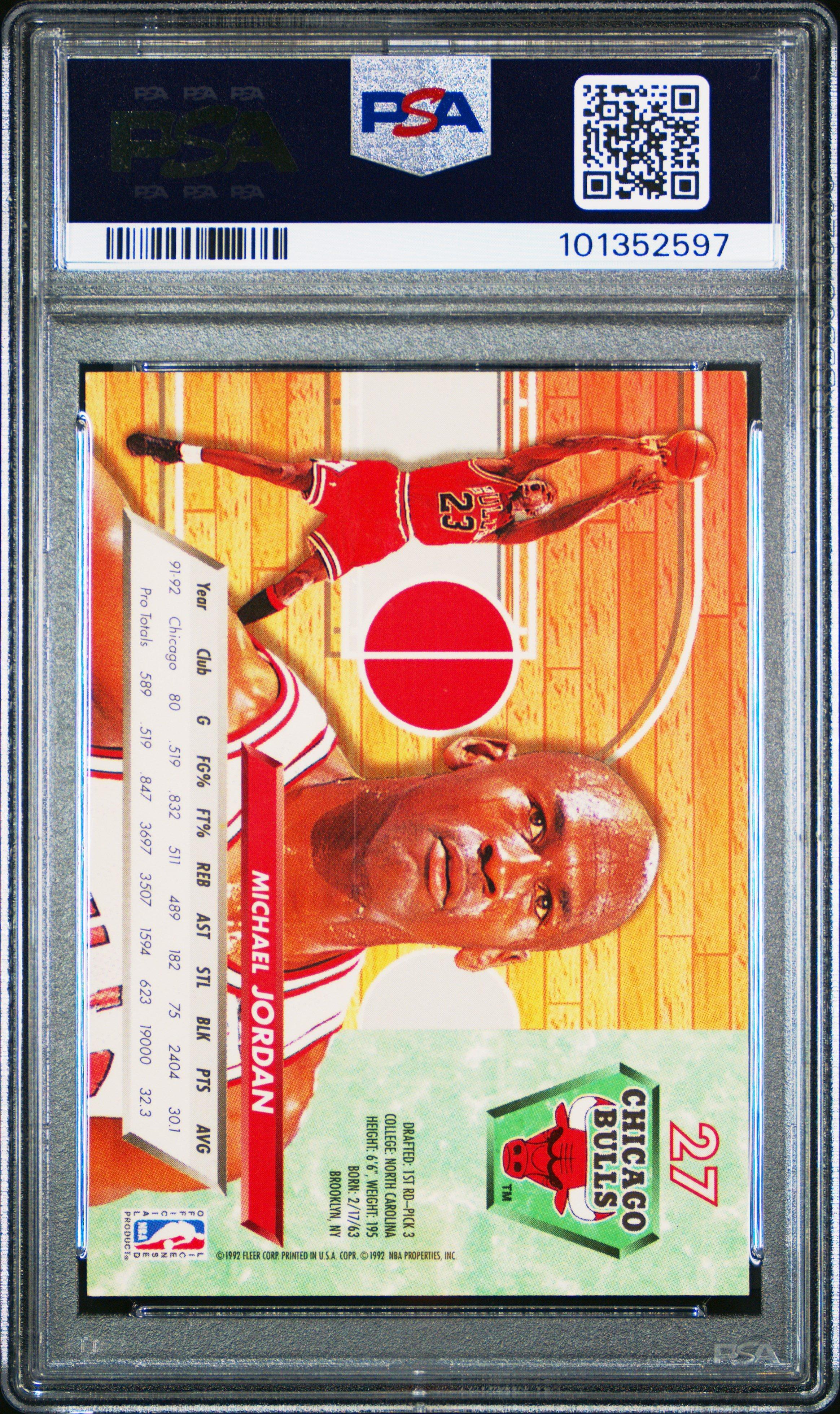 Ultra Michael Jordan PSA