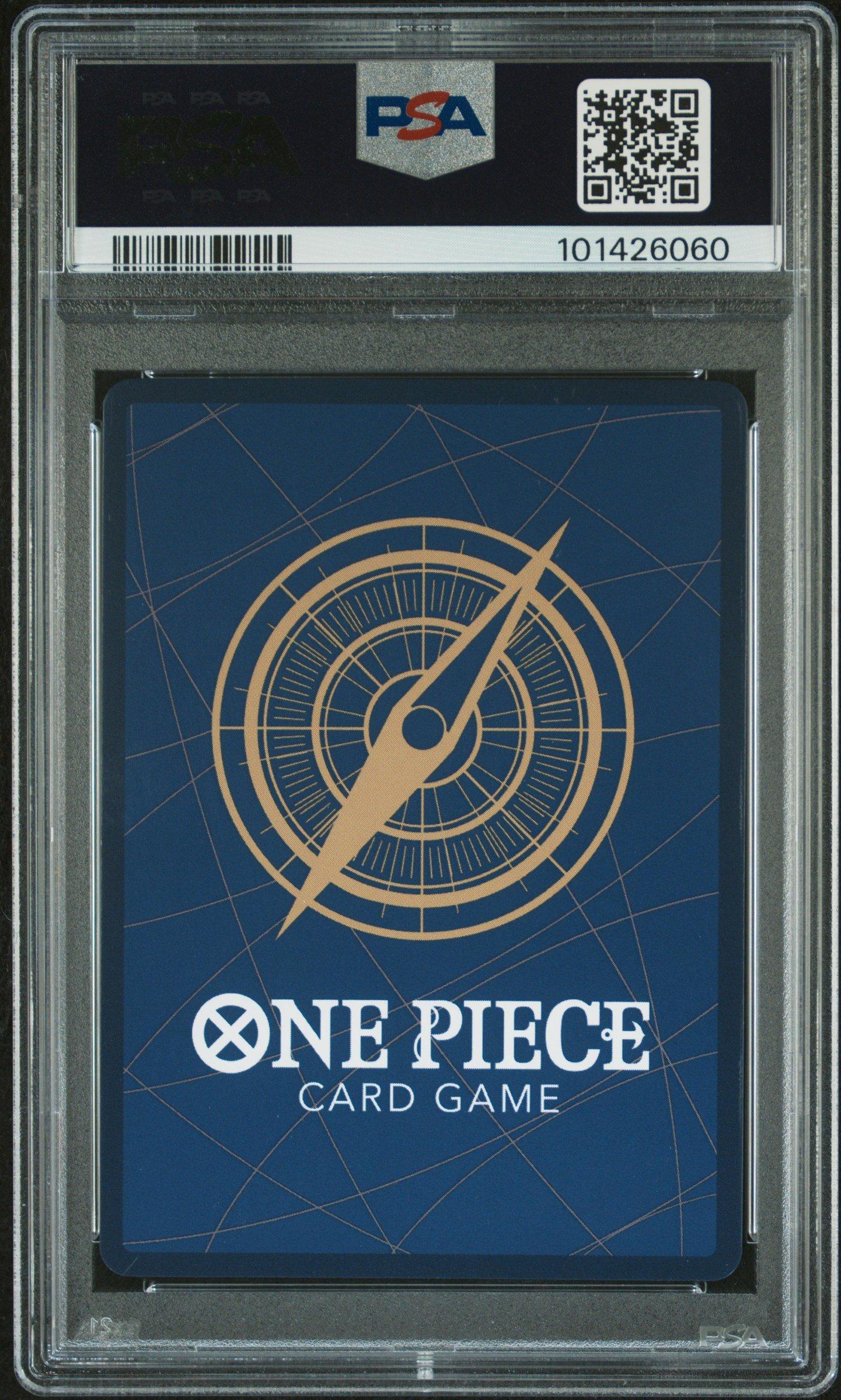 2023 One Piece Op05-awakening Of The New Era 012 Monkey D. Luffy 1st Anniversary PSA 10