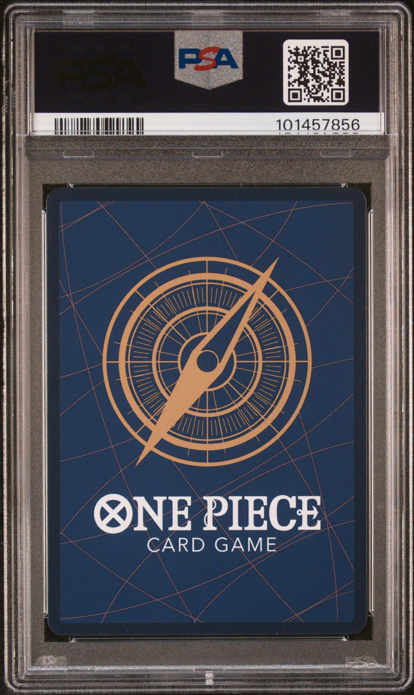 2023 One Piece Op03-pillars Of Strength 122 Sogeking PSA 10