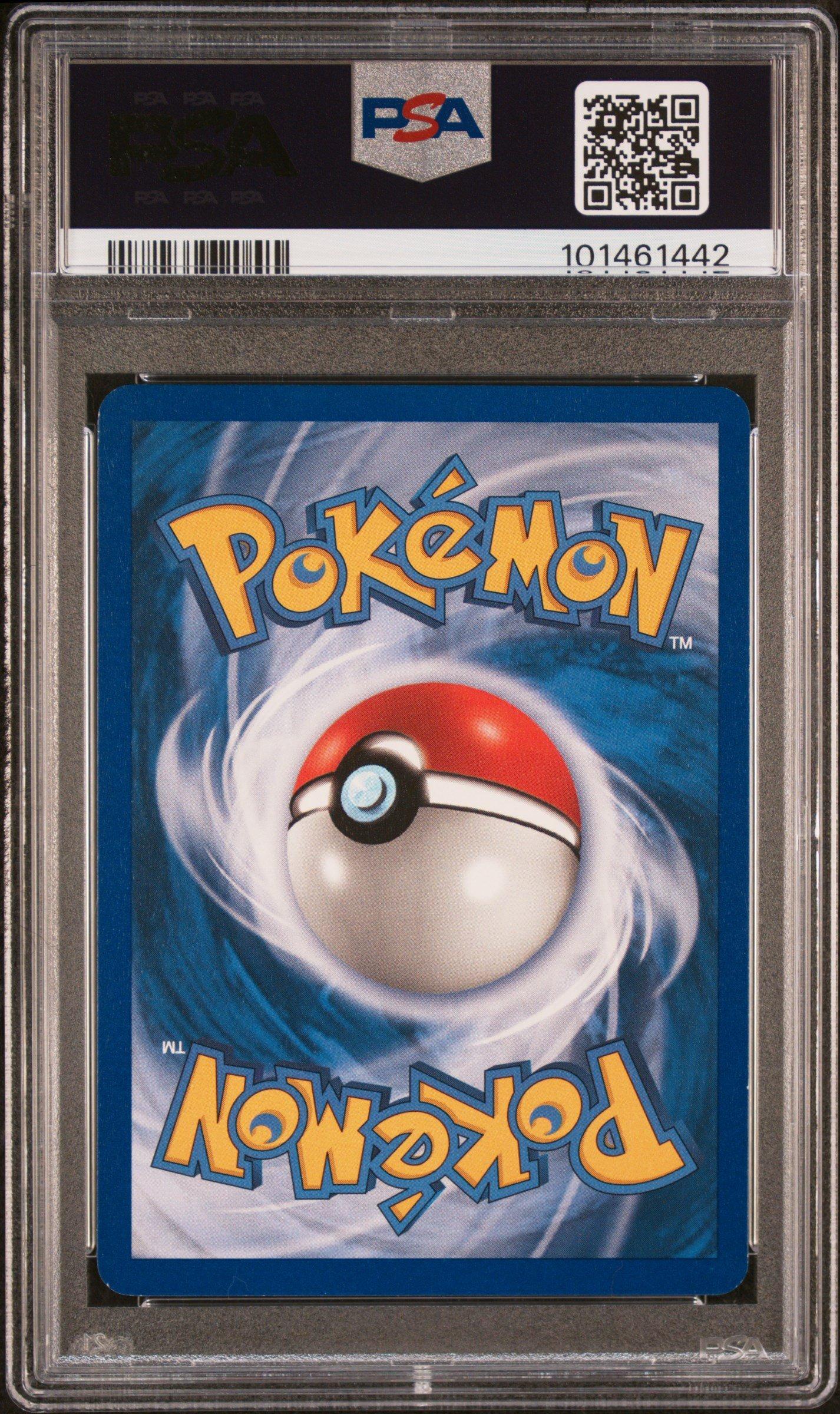 2002 Pokemon Expedition 58 Pichu-reverse Foil PSA 8 Graded Card