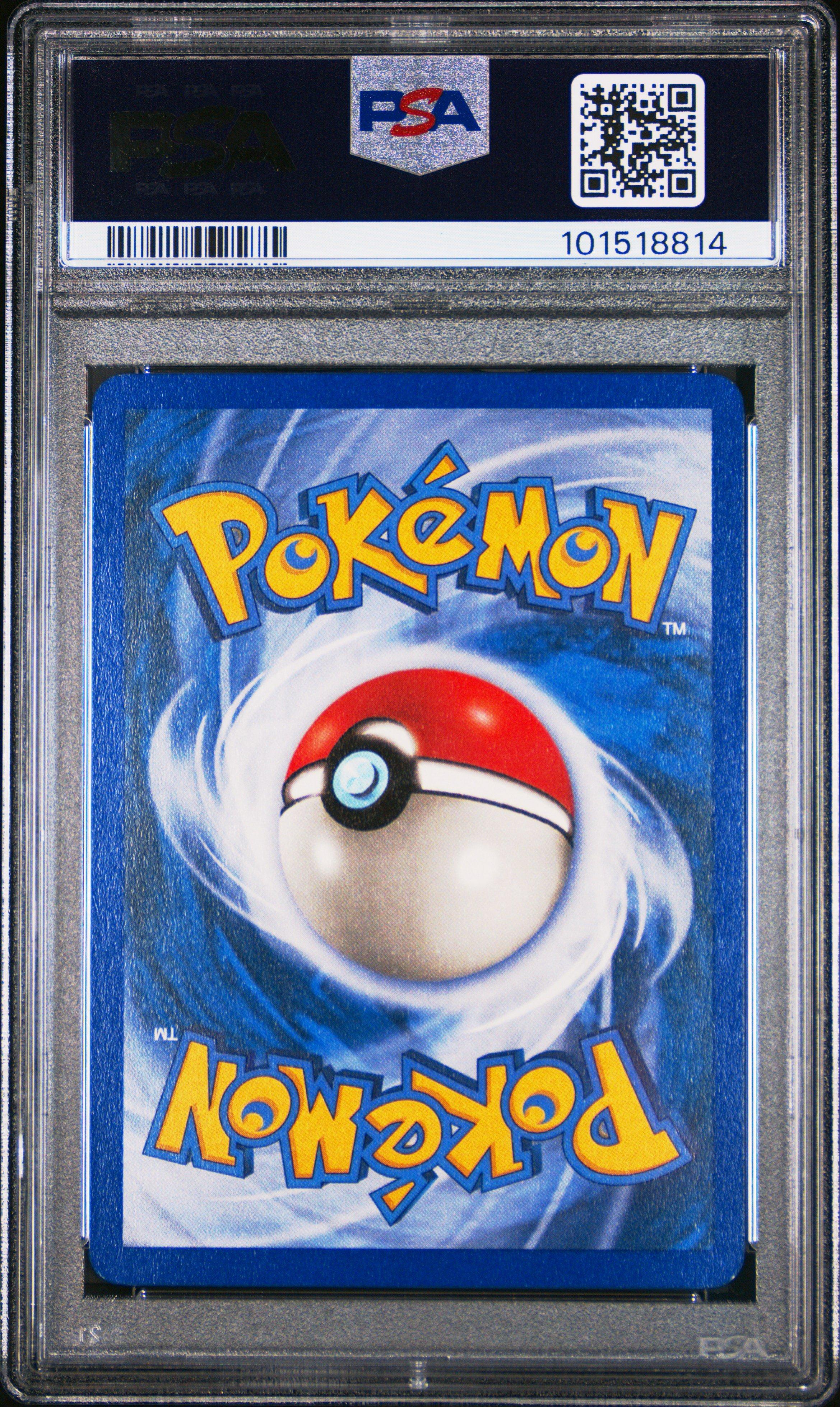 2002 Pokemon Expedition 125 Poliwag-reverse Foil PSA 8