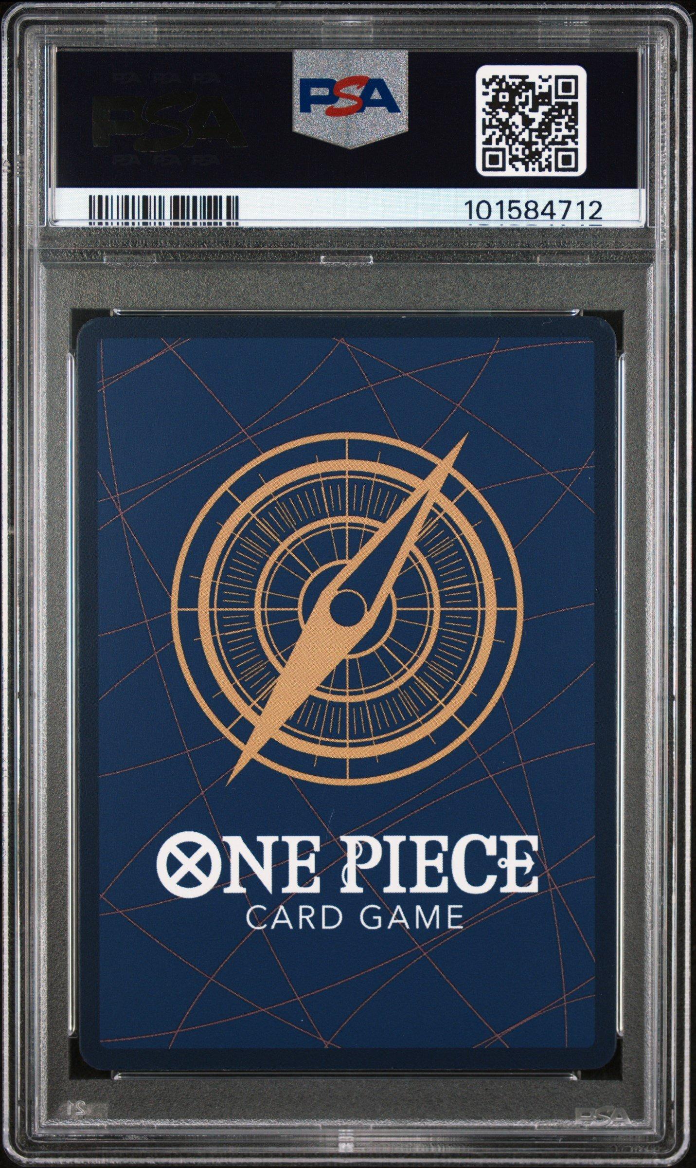 2024 One Piece Op06-wings Of The Captain 119 Sanji Alternate Art PSA 10