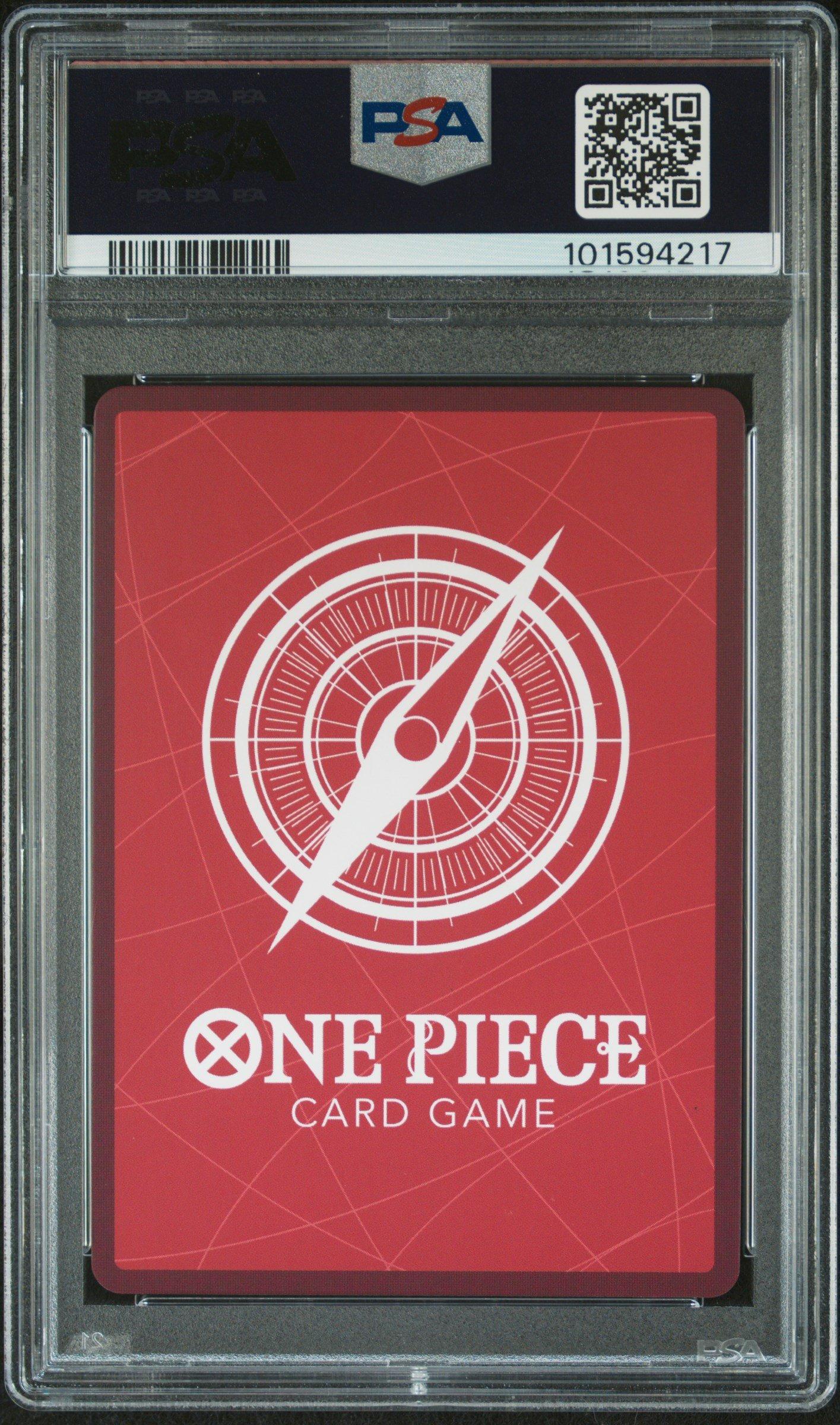 2022 One Piece Op01-romance Dawn Crocodile Alternate Art PSA 10