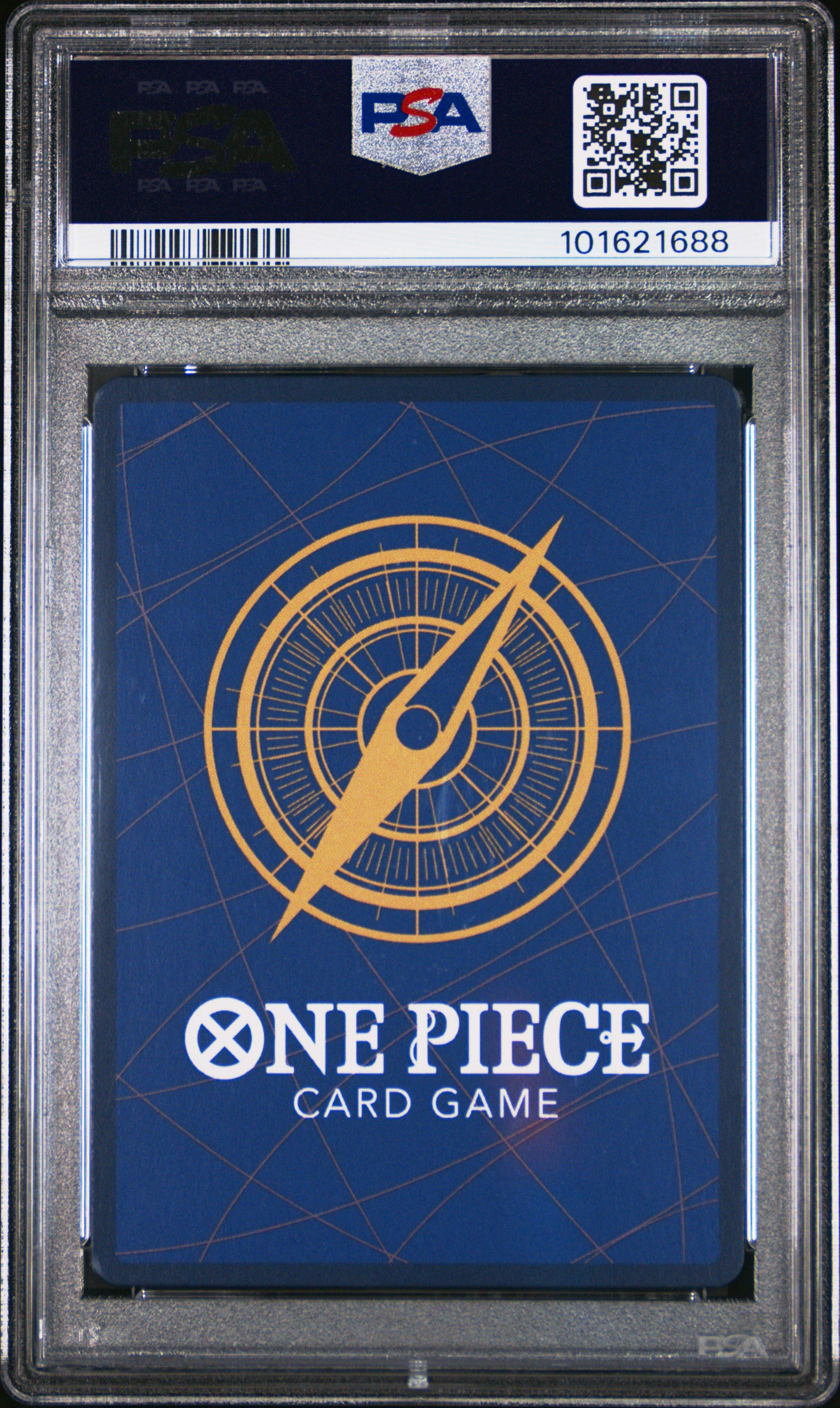 2023 One Piece Op05-awakening Of The New Era 012 Monkey D. Luffy 1st Anniversary PSA 10