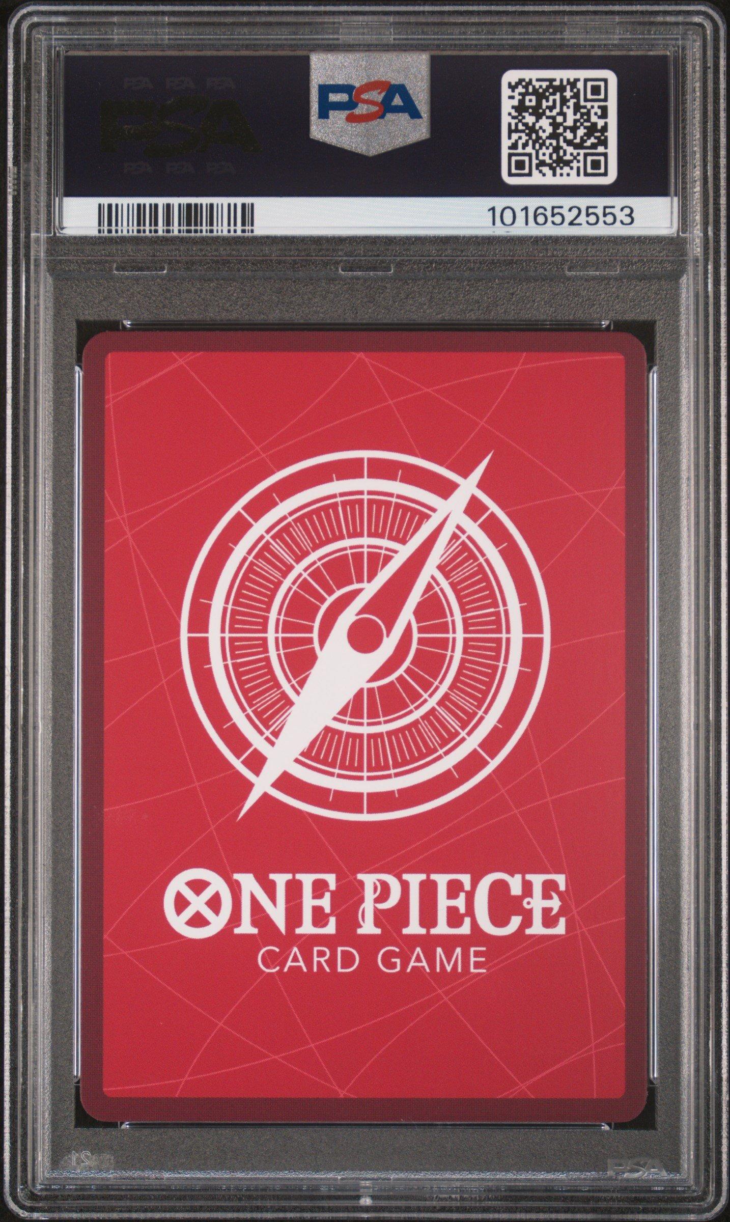 2024 One Piece Op08-two Legends 021 Carrot Alternate Art PSA 10