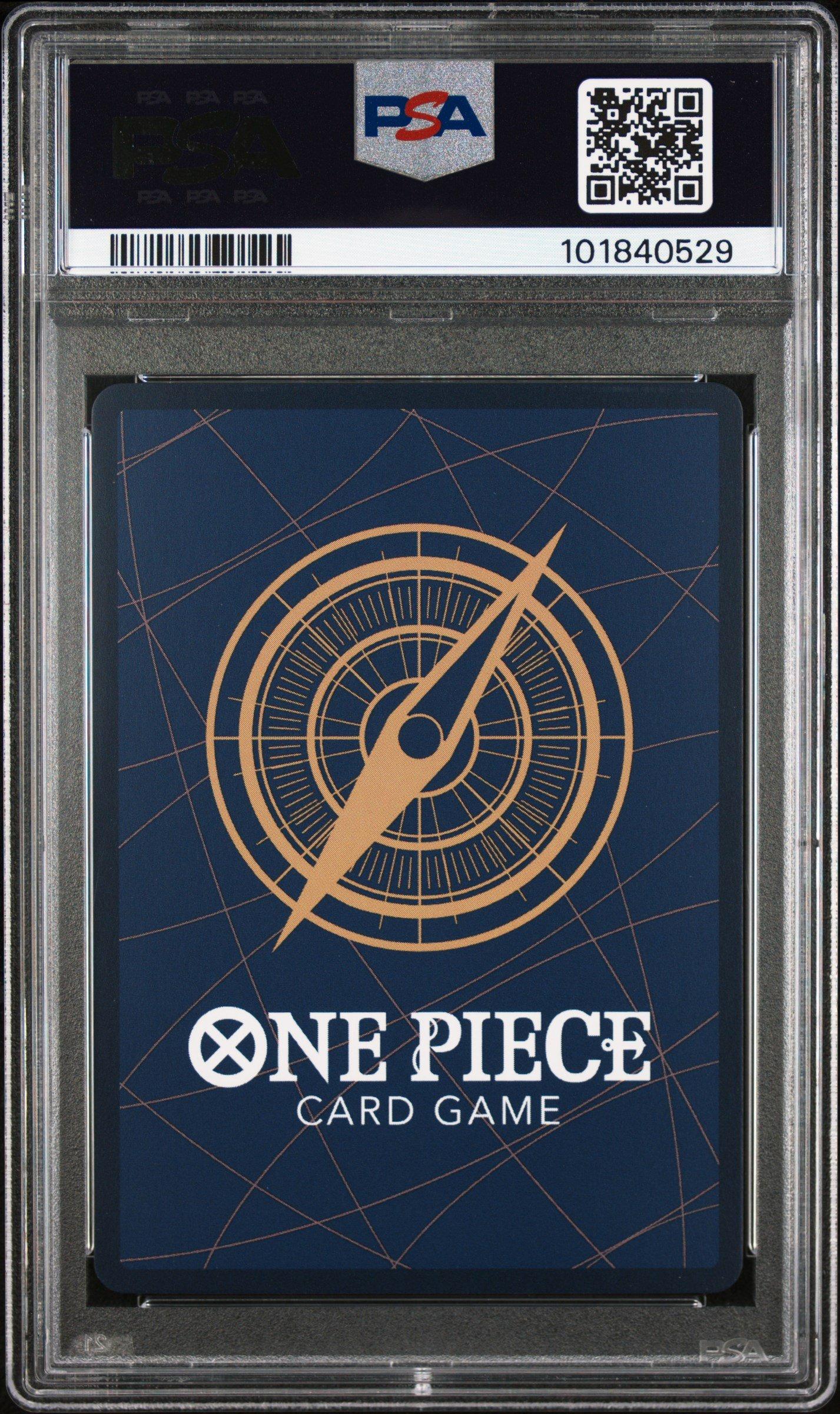 2023 One Piece Japanese Op05-awakening Of The New Era 012 Monkey D. Luffy 1st Anniversary PSA 10