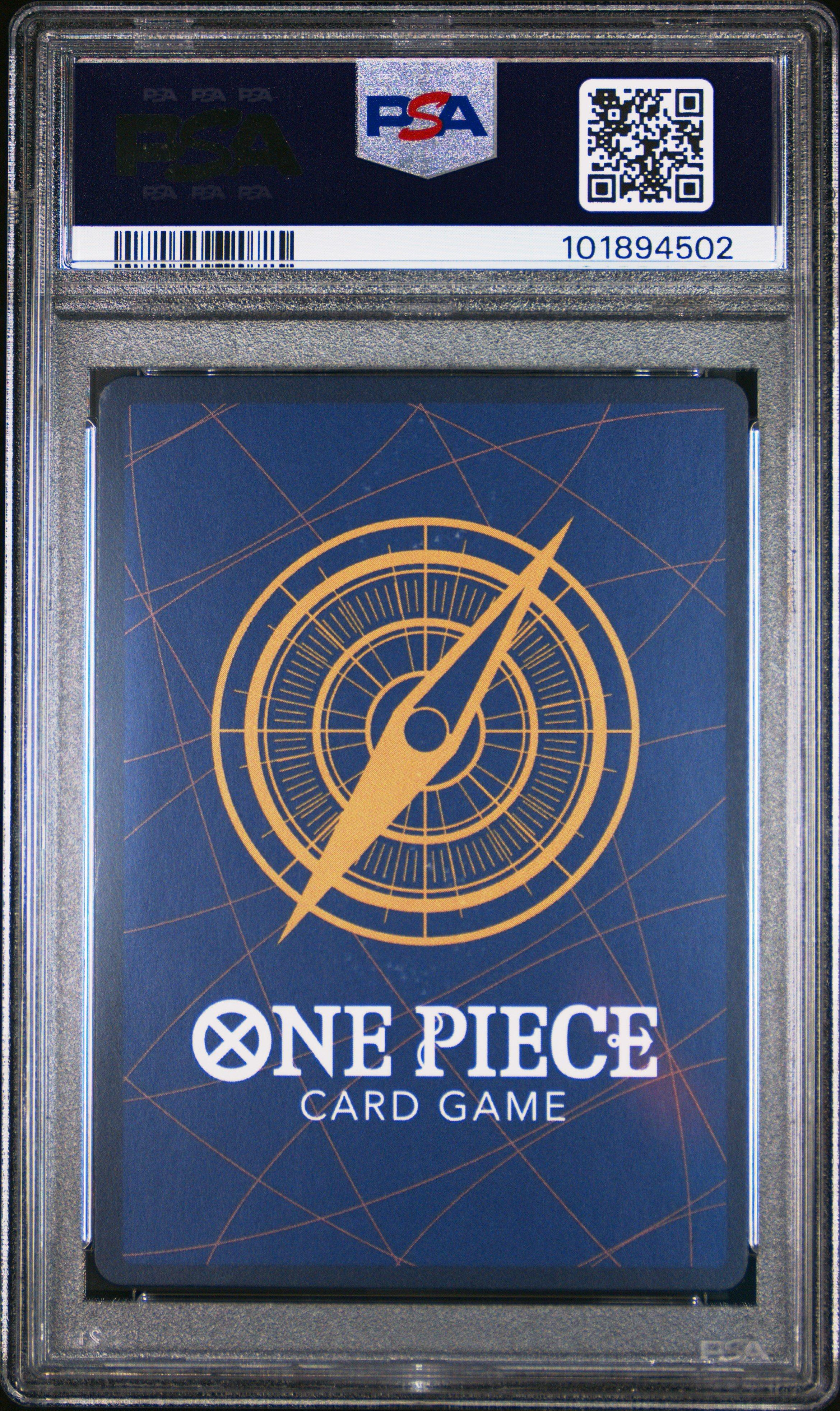 2023 One Piece Op02-paramount War 099 Sakazuki Alternate Art PSA 10