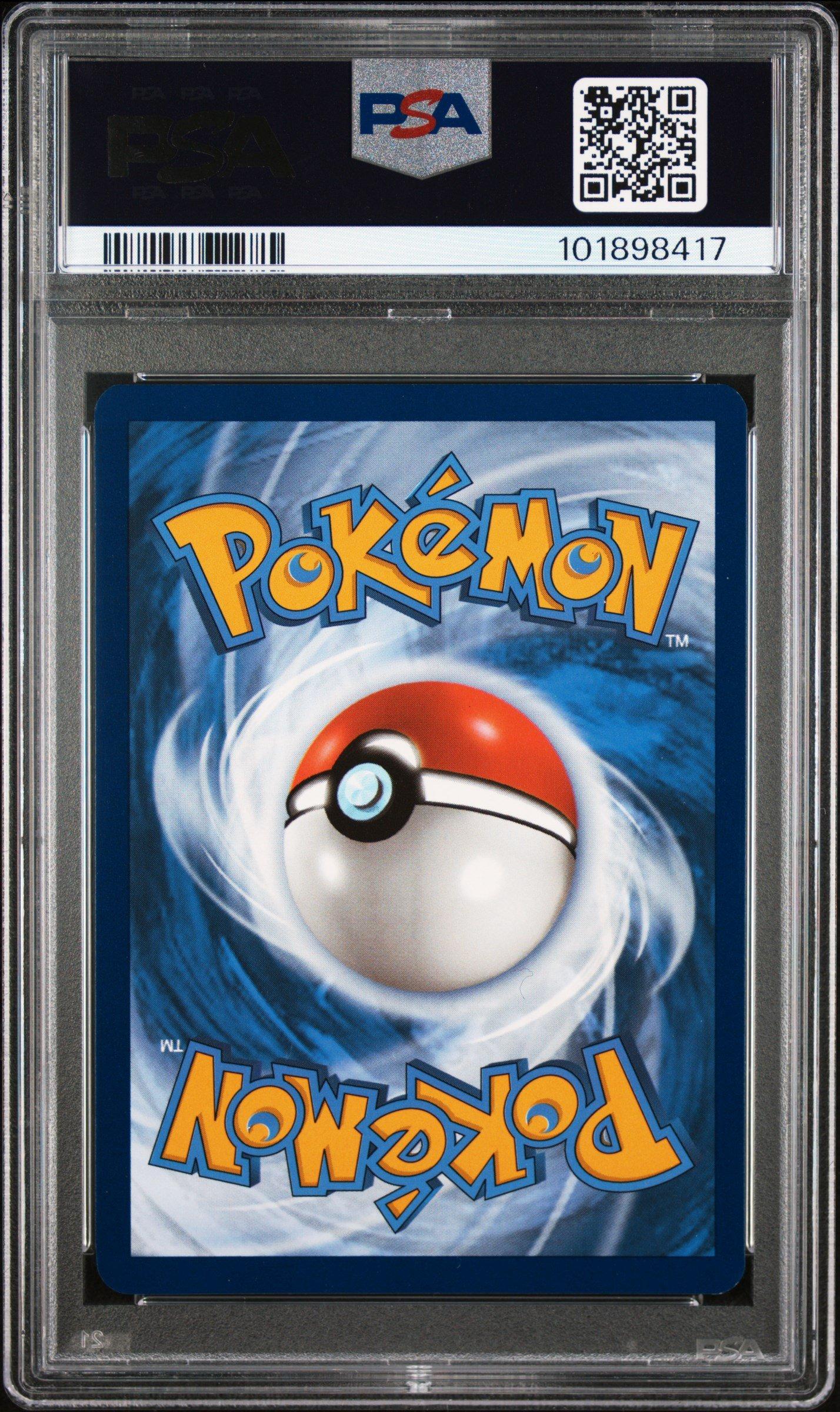 2024 Pokemon Sve En-basic Energies 011 Basic Water Energy Cracked Ice Holo PSA 9