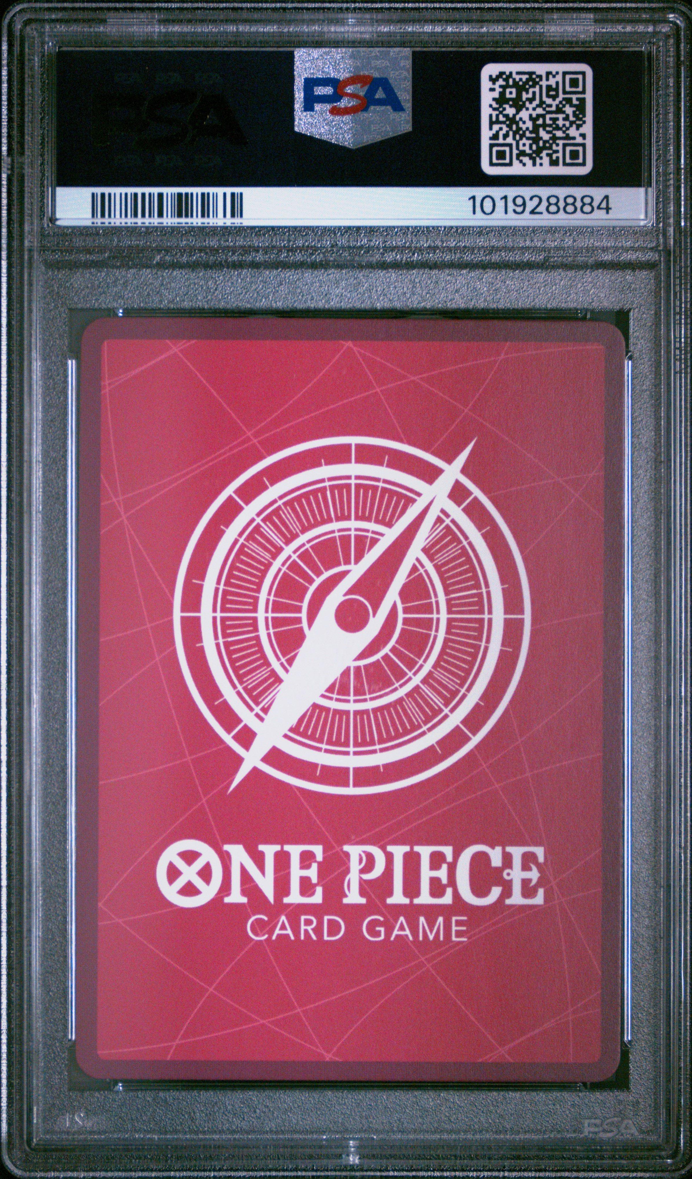 2022 One Piece Op01-romance Dawn 002 Trafalgar Law Alternate Art-errata PSA 10