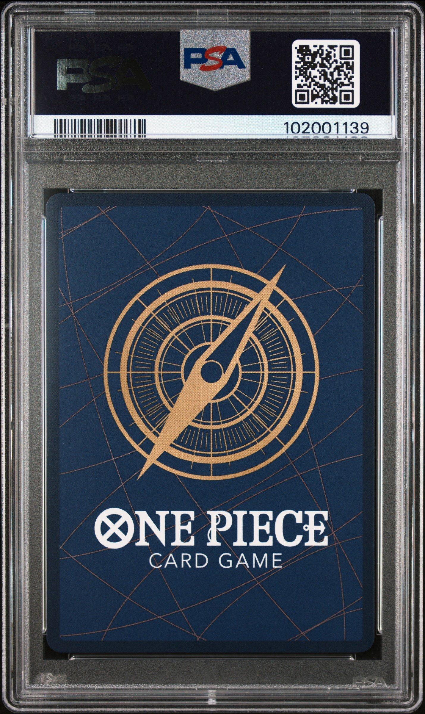 2023 One Piece Japanese Promos 033 Monkey D. Luffy Weekly Shonen Jump-issue 6-7 PSA 10