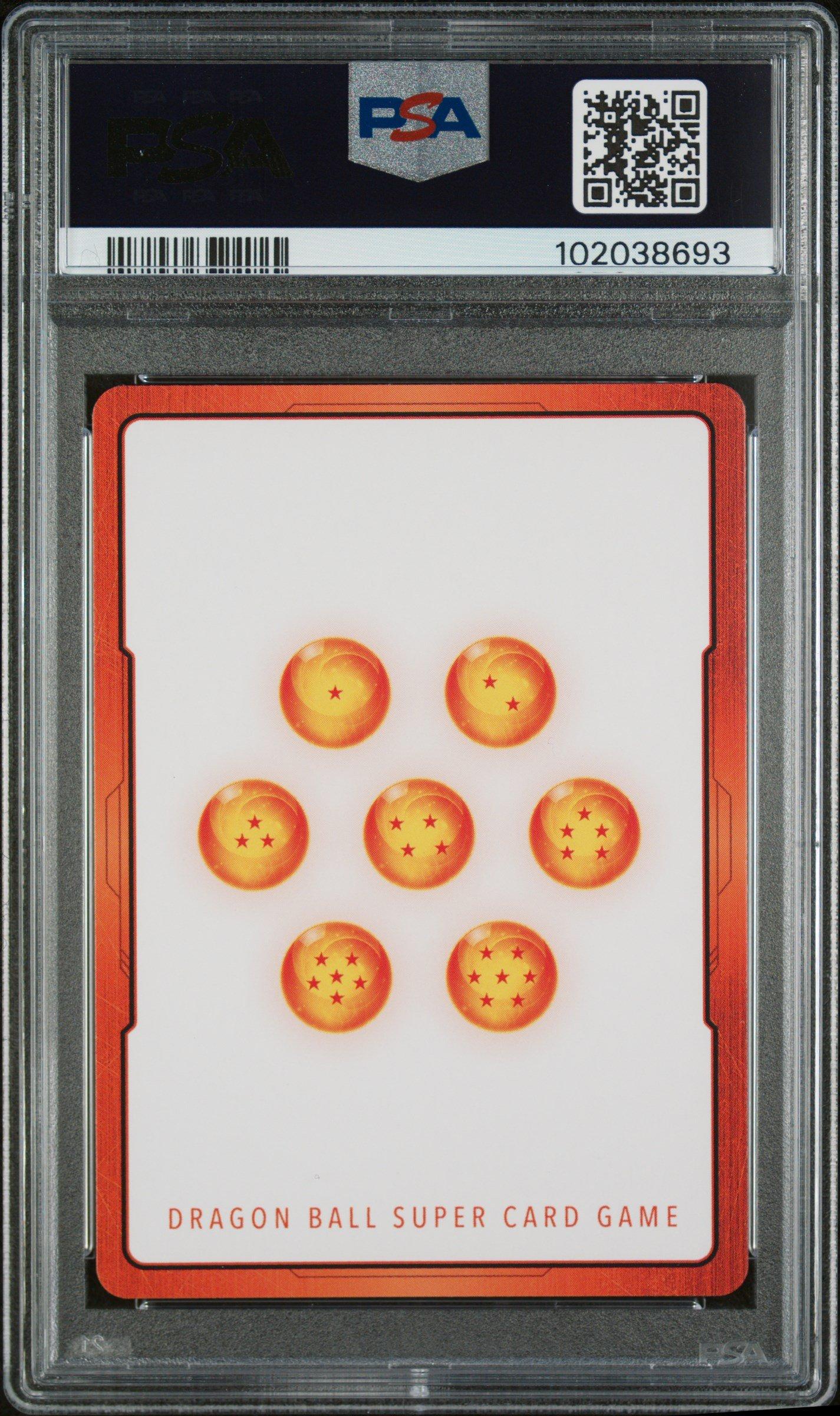 2024 Dragon Ball Super Card Game Fusion World Japanese Energy Marker Pack 01 E01- Energy Marker Alternate Art PSA 10