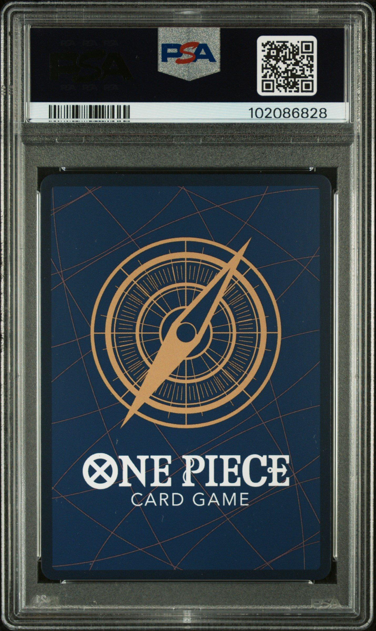 2024 One Piece Op09-emperors In The New World 051 Buggy Manga Alternate Art PSA 10