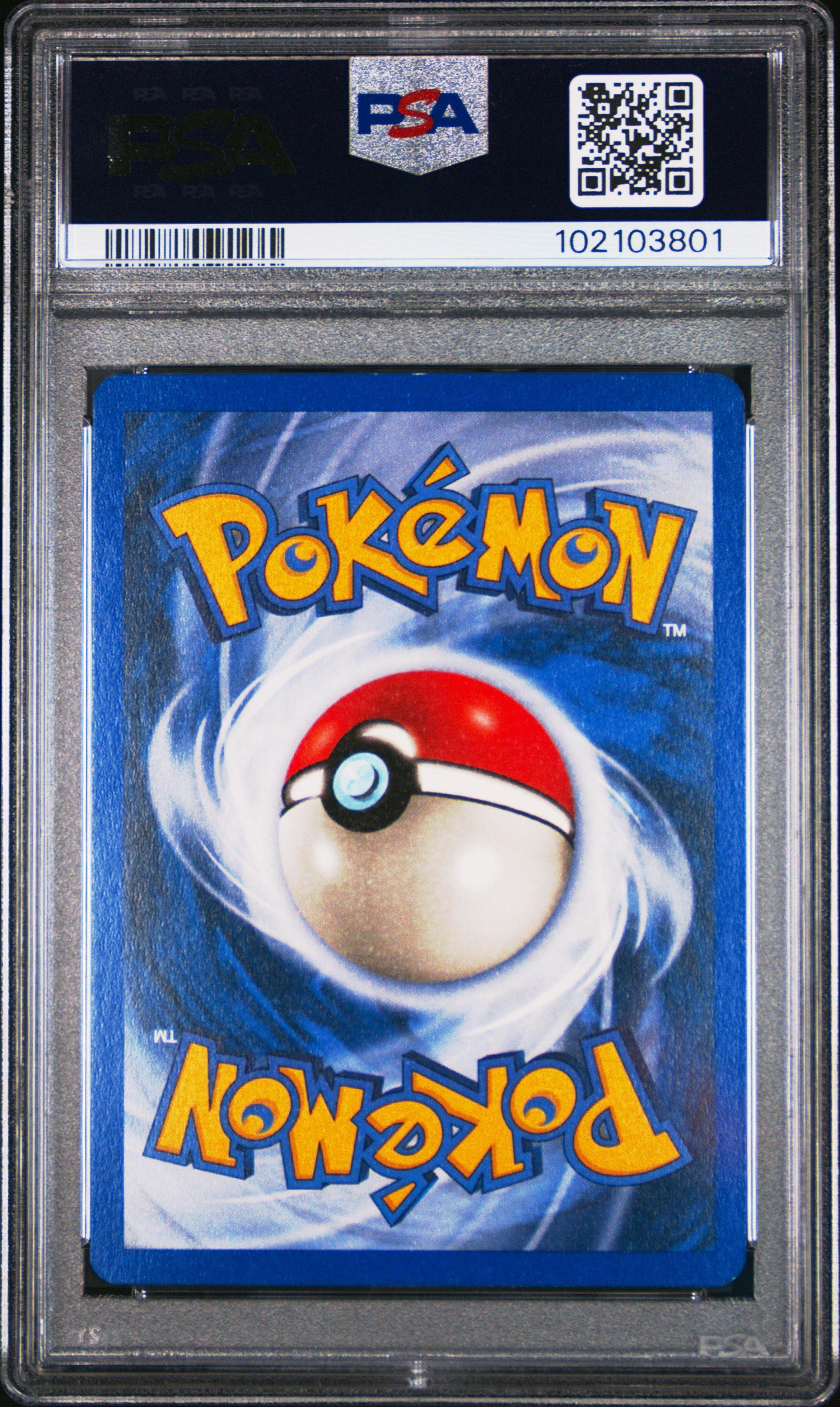 2001 Pokemon Neo Revelation 1st Edition Entei PSA