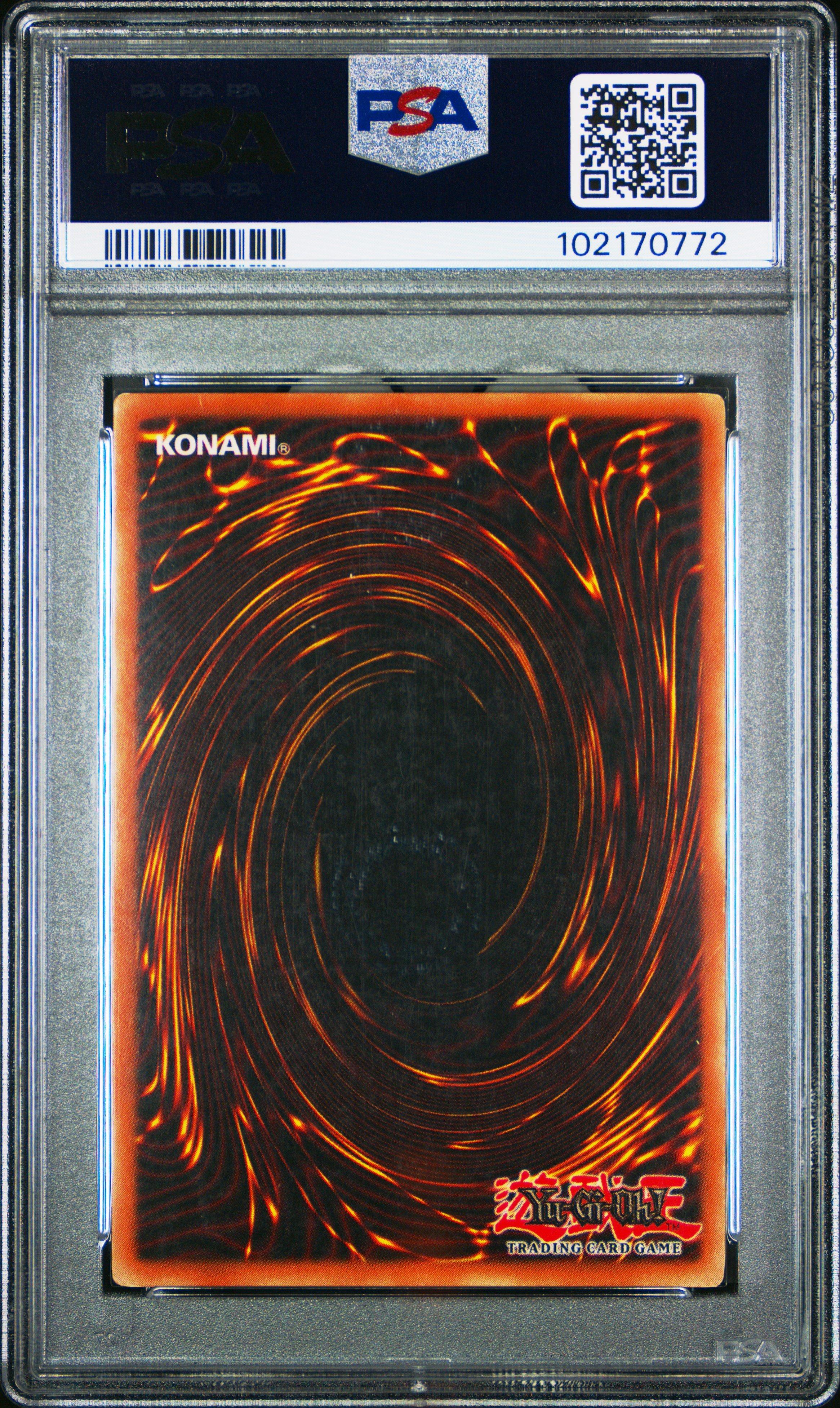 2003 Yu-gi-oh! Booster Pack Tin 009 Blue-eyes White Dragon PSA 8