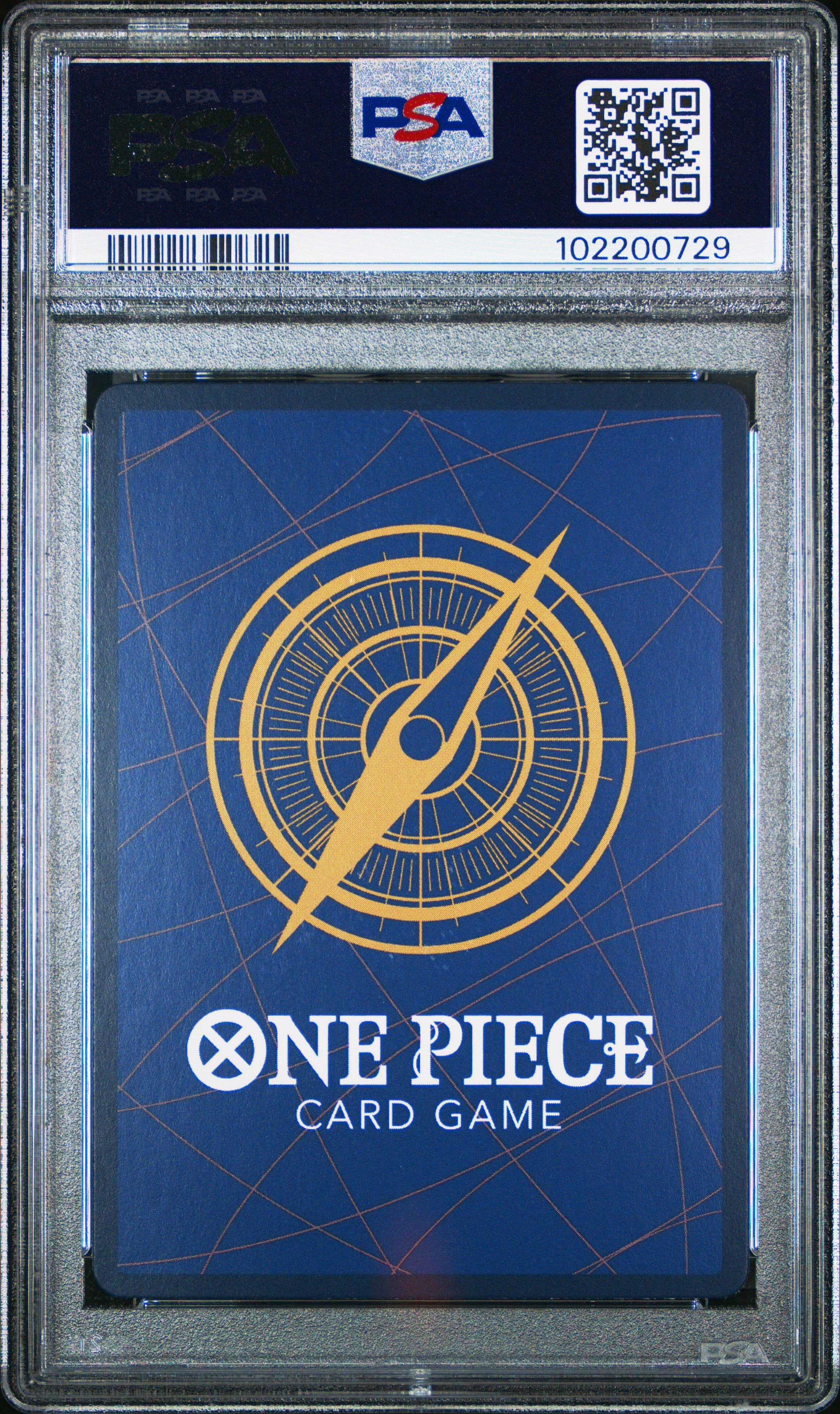 2024 One Piece Op08-two Legends 109 Monkey D. Luffy Treasure Rare PSA 10