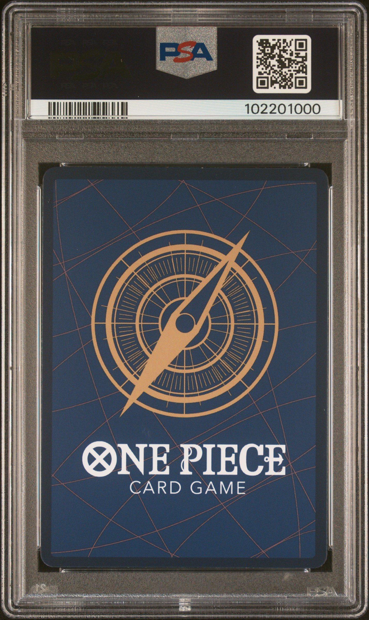 2024 One Piece Op07-500 Years In The Future 085 Stussy Alternate Art PSA 10