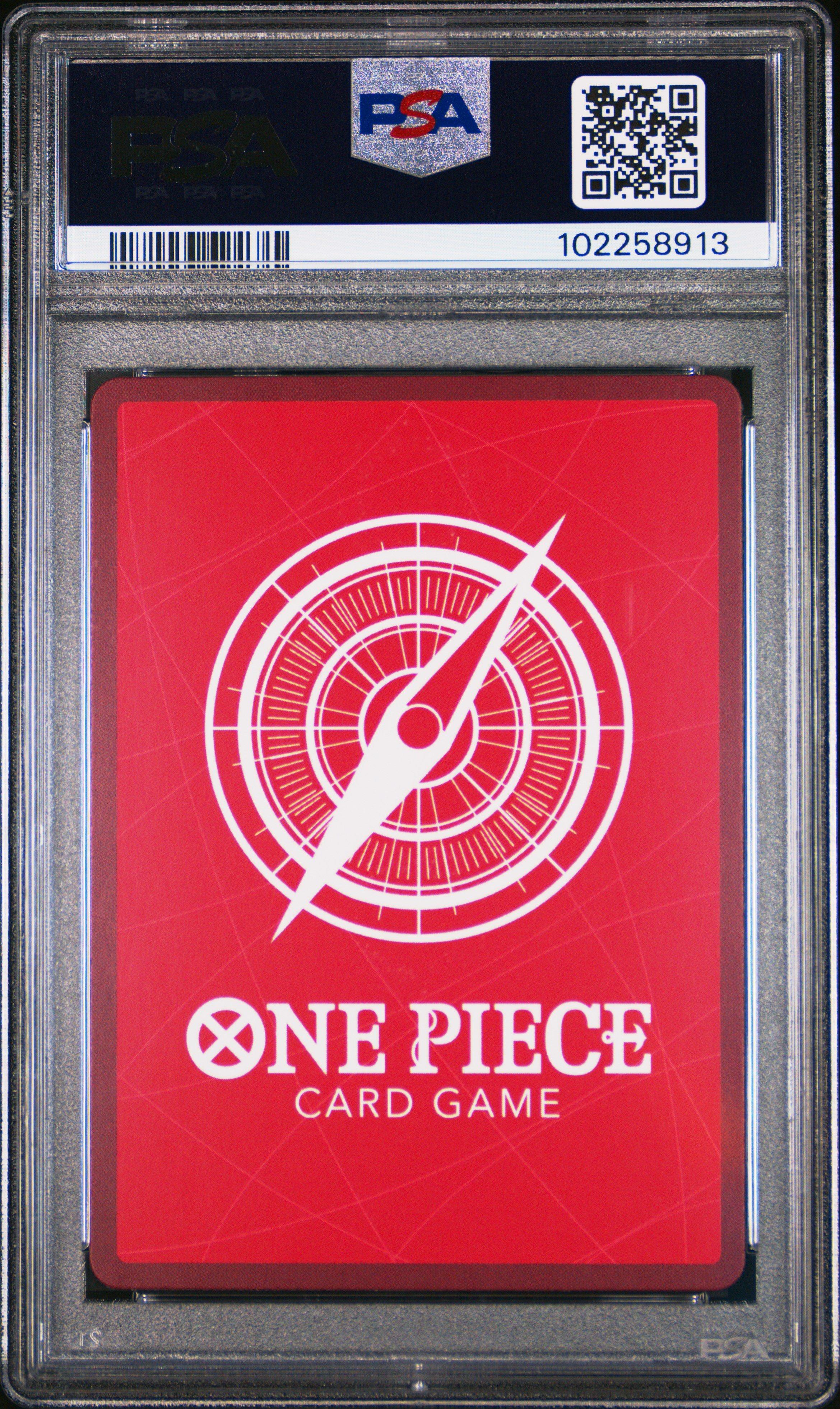 2024 One Piece Op09-emperors In The New World 061 Monkey D. Luffy Alternate Art PSA