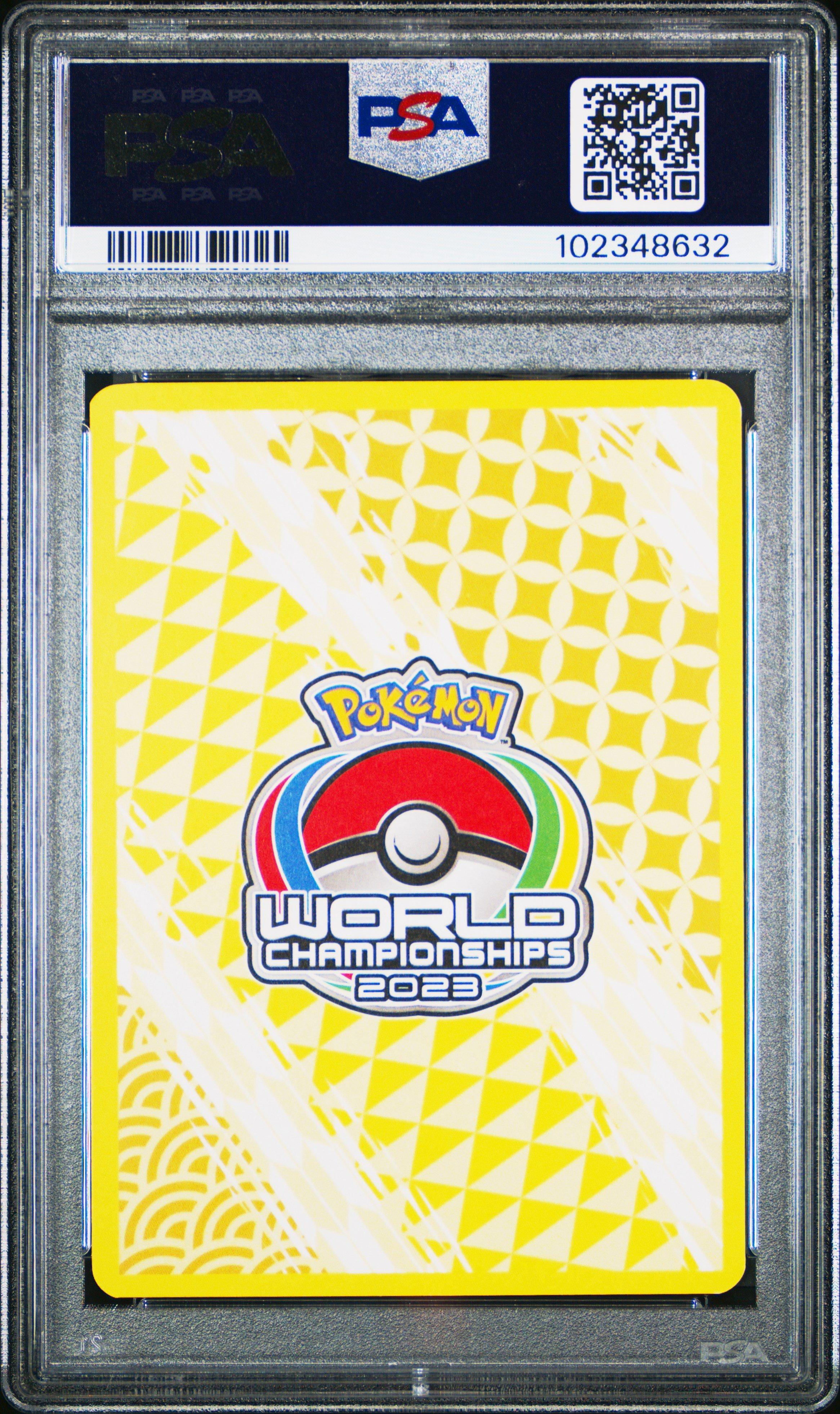 2024 Pokemon 2023 World Championship Deck: Psychic Elegance 046 Radiant Greninja PSA 9