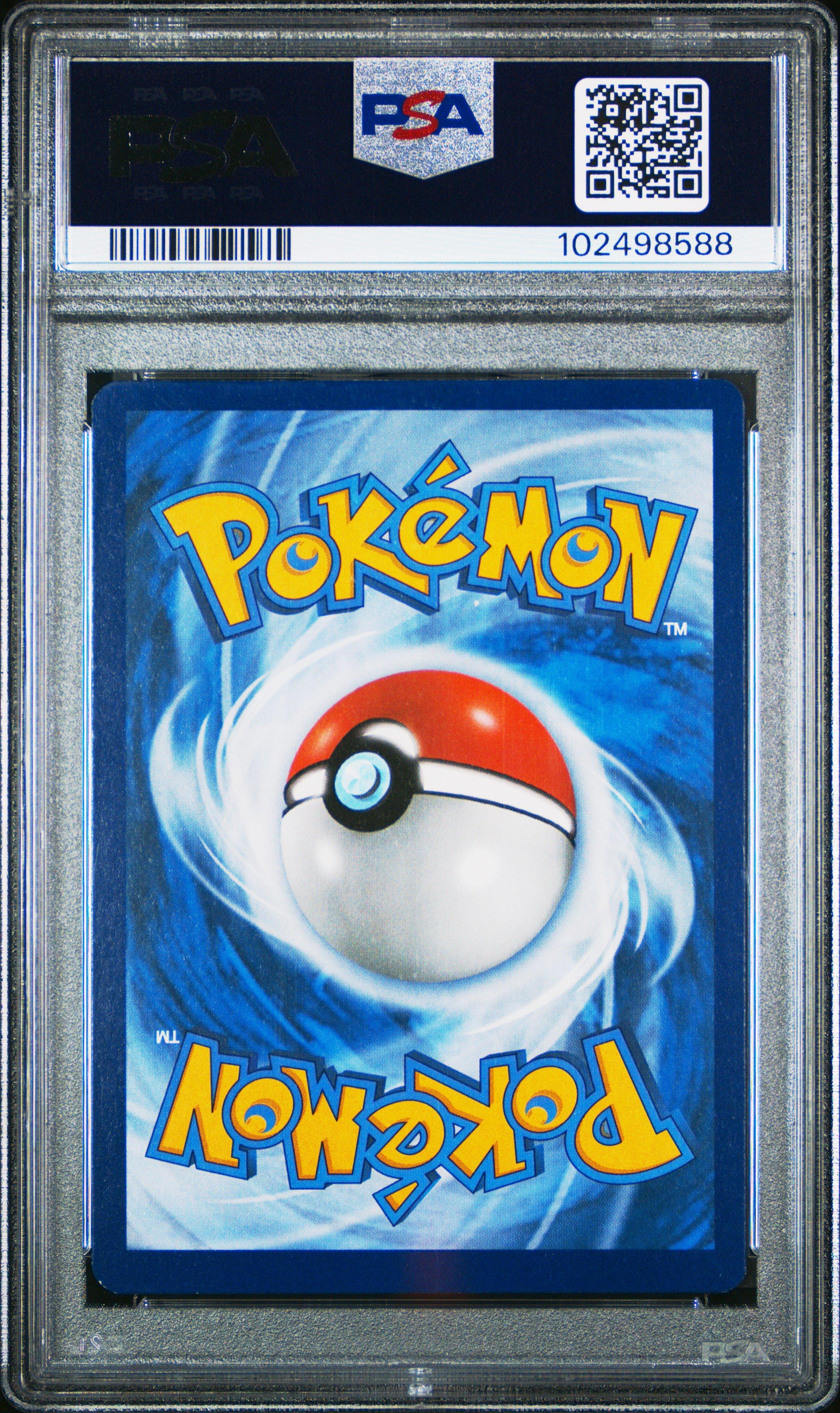 2017 Pokemon Sm Black Star Promo Sm111 Ash's Pikachu I Choose You! PSA