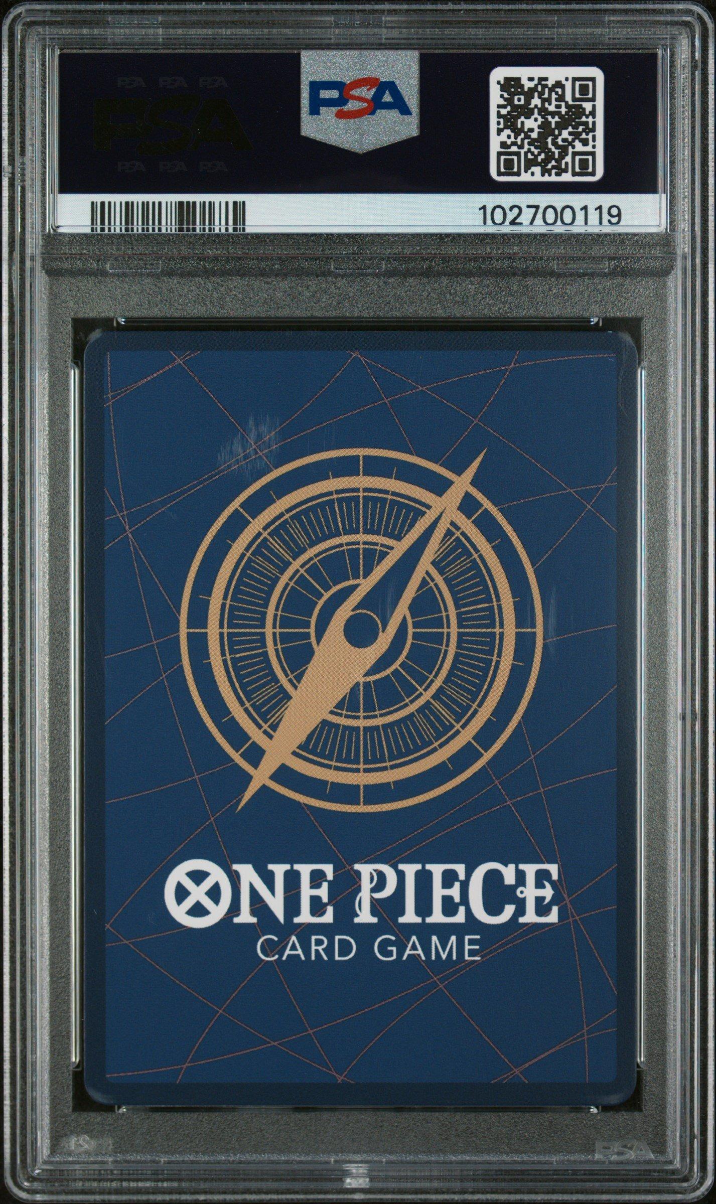 2024 One Piece Prb01-premium Booster -one Piece Card The Best- 006 Tony Tony Chopper Manga Alternate Art PSA 10