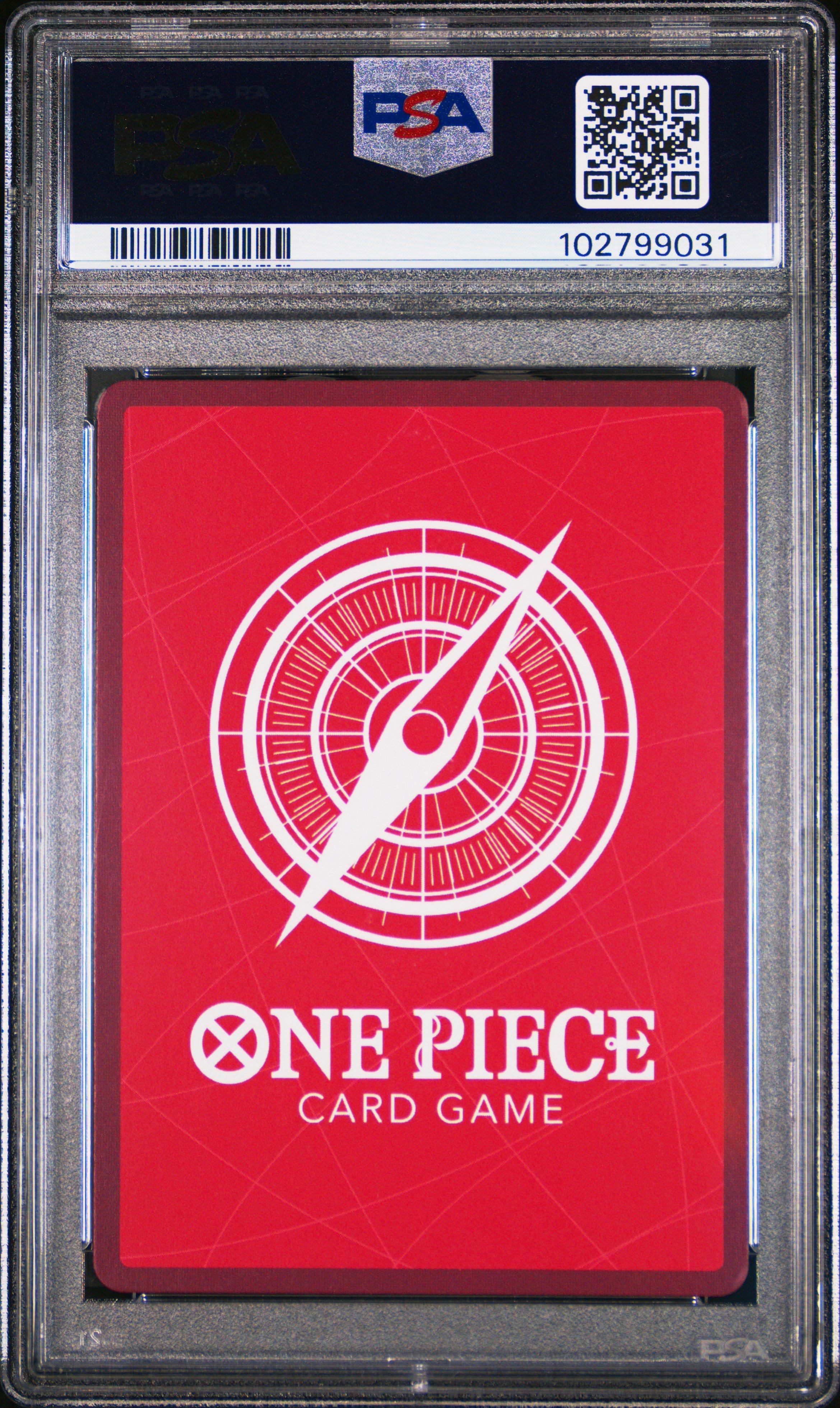 2024 One Piece Starter Deck St14-3d2y 001 Monkey D. Luffy PSA 10