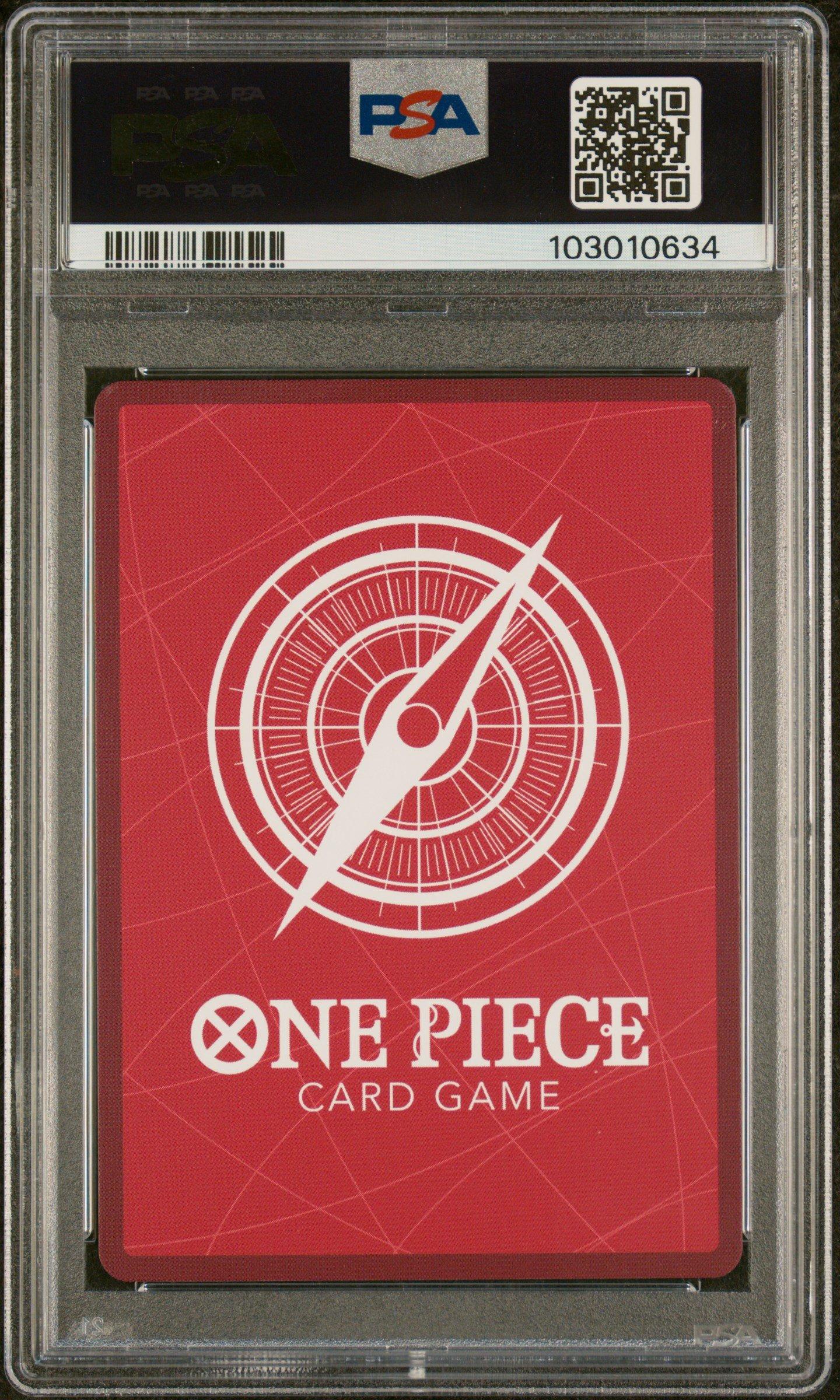 2024 One Piece Promos 003 Monkey D. Luffy 2nd Anniversary Tournament-winner PSA 10