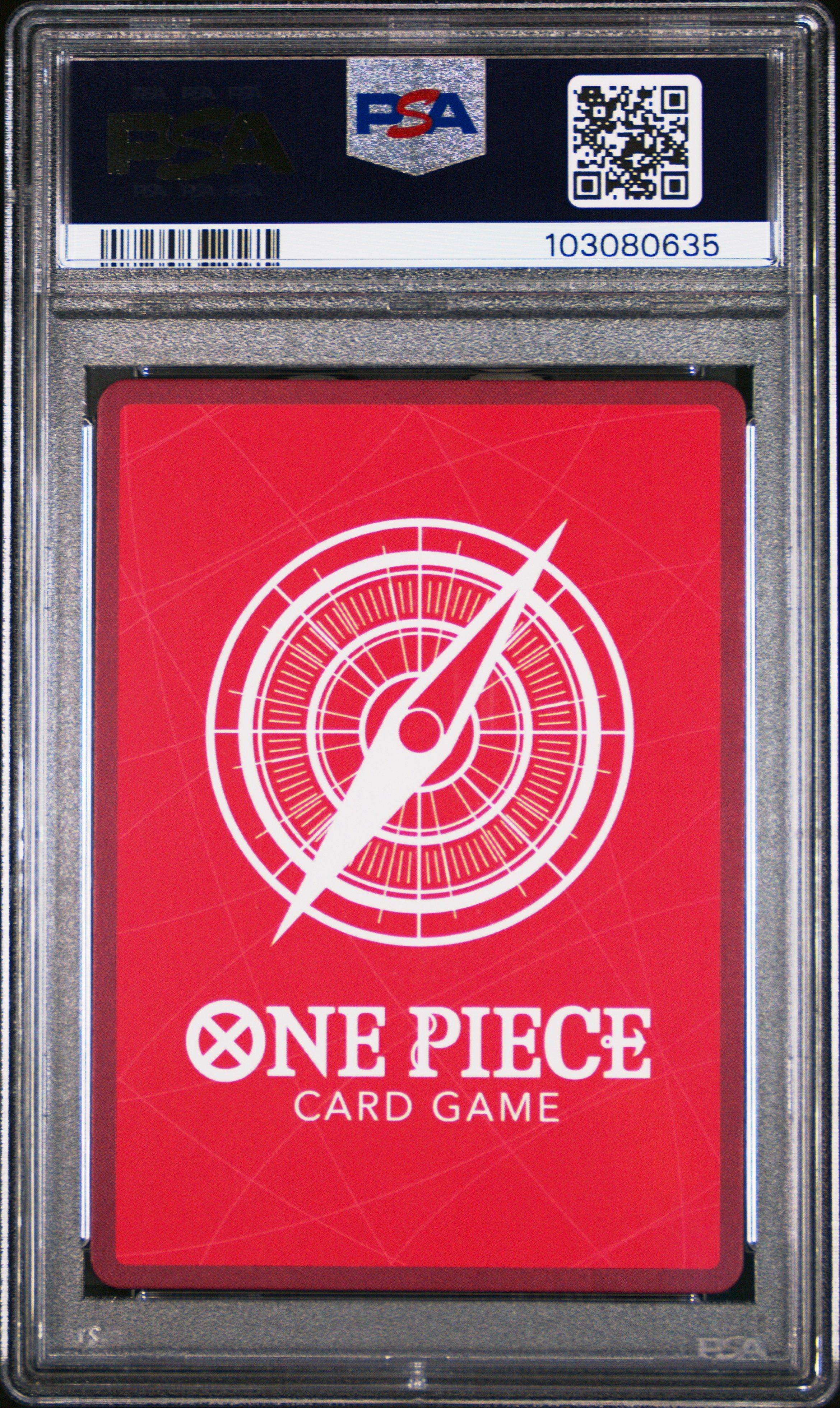 2023 One Piece Op04-kingdoms Of Intrigue 020 Issho Alternate Art PSA 10