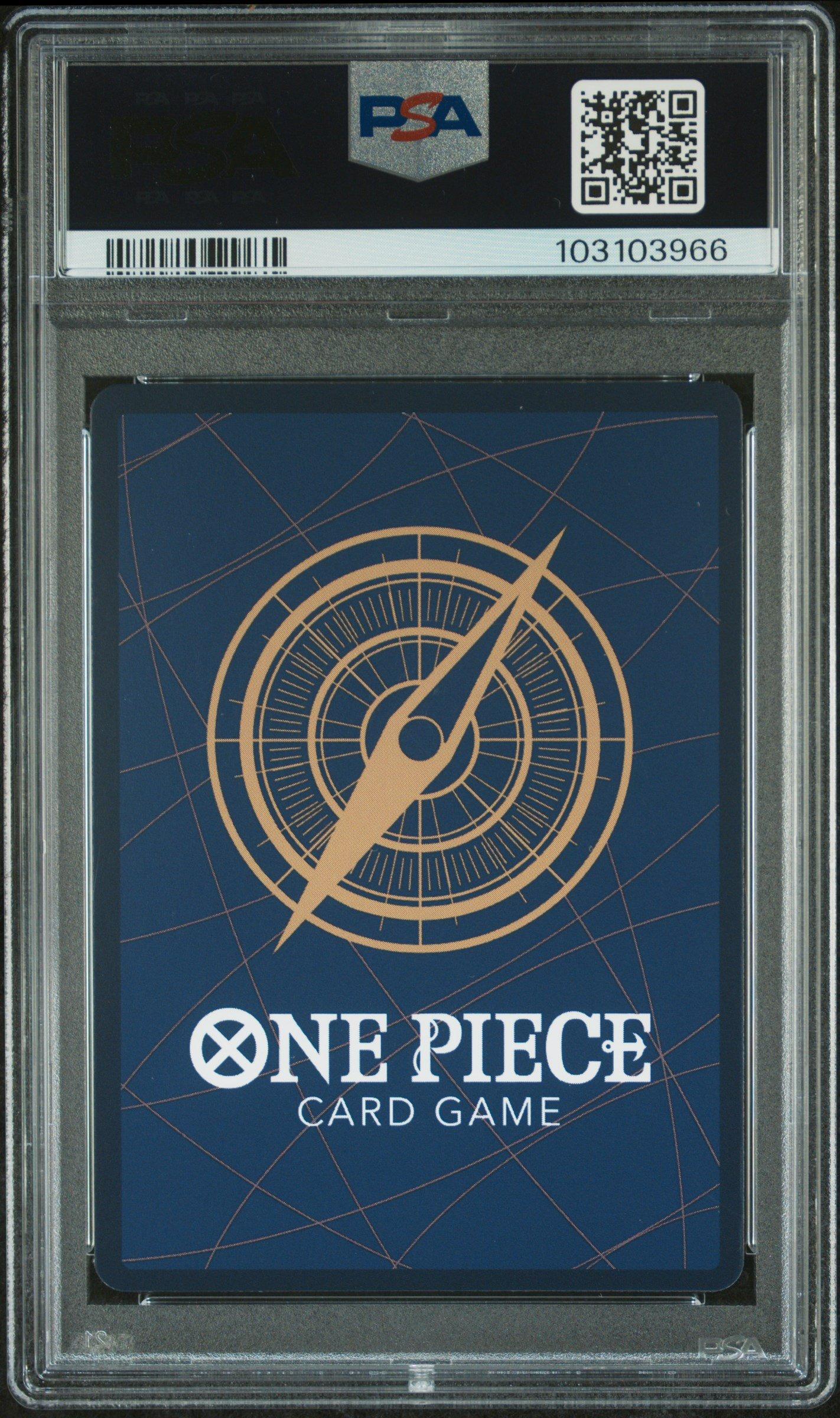 2024 One Piece Op08-two Legends 074 Black Maria Alternate Art PSA 
