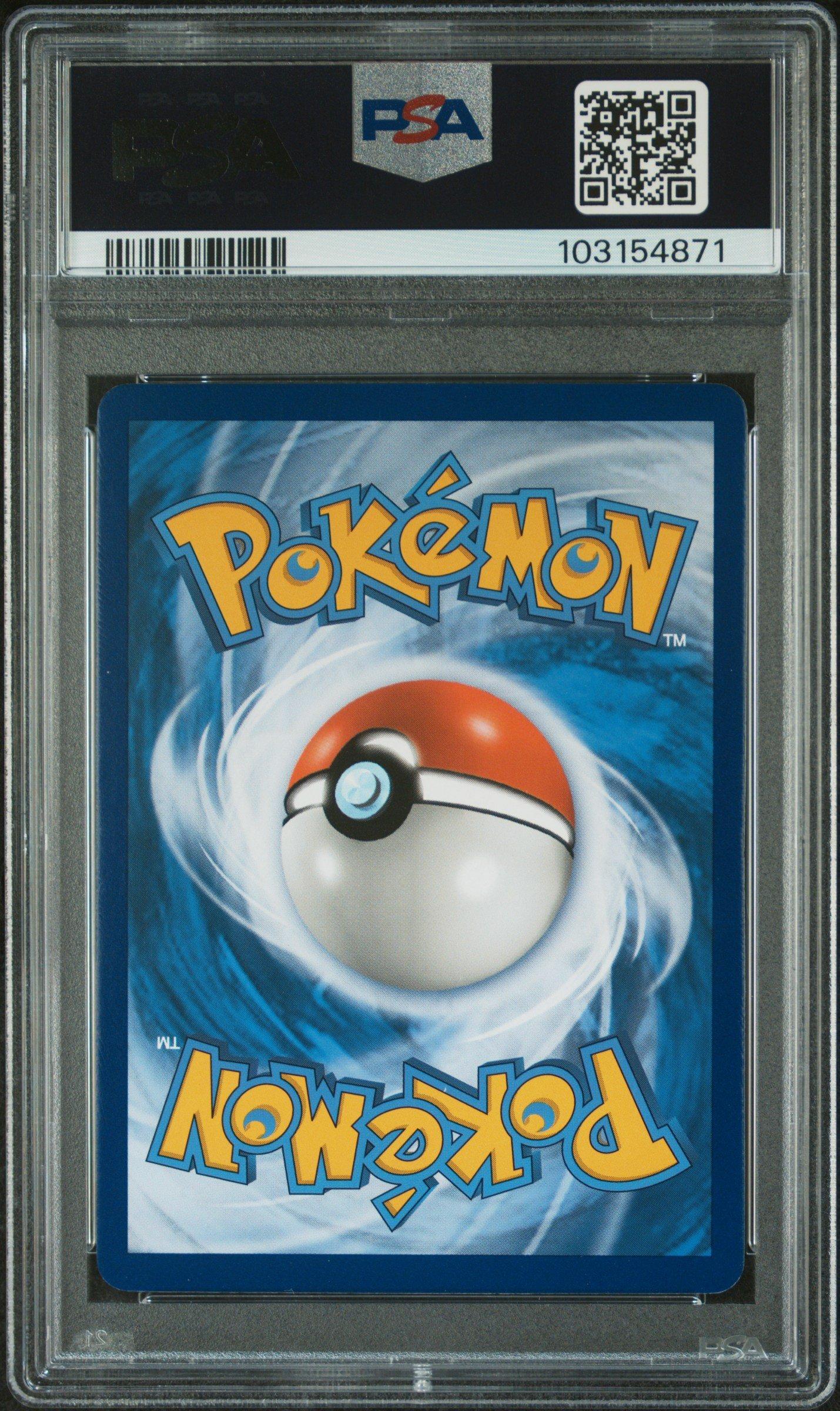 2015 Pokemon Xy Breakthrough 154 Full Art/m Houndoom Ex PSA