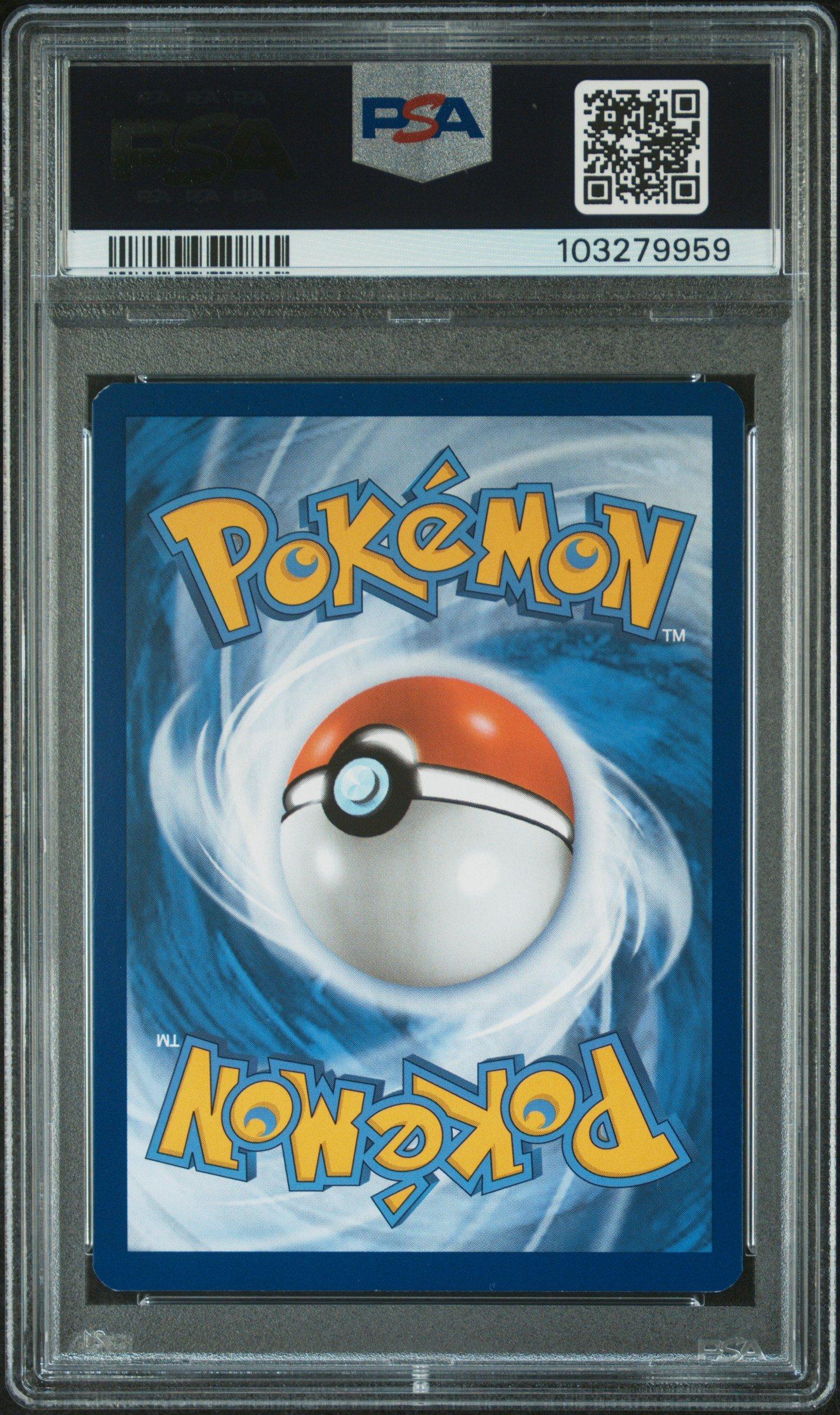 2023 Pokemon Svi En-scarlet & Violet 214 Greavard Illustration Rare PSA