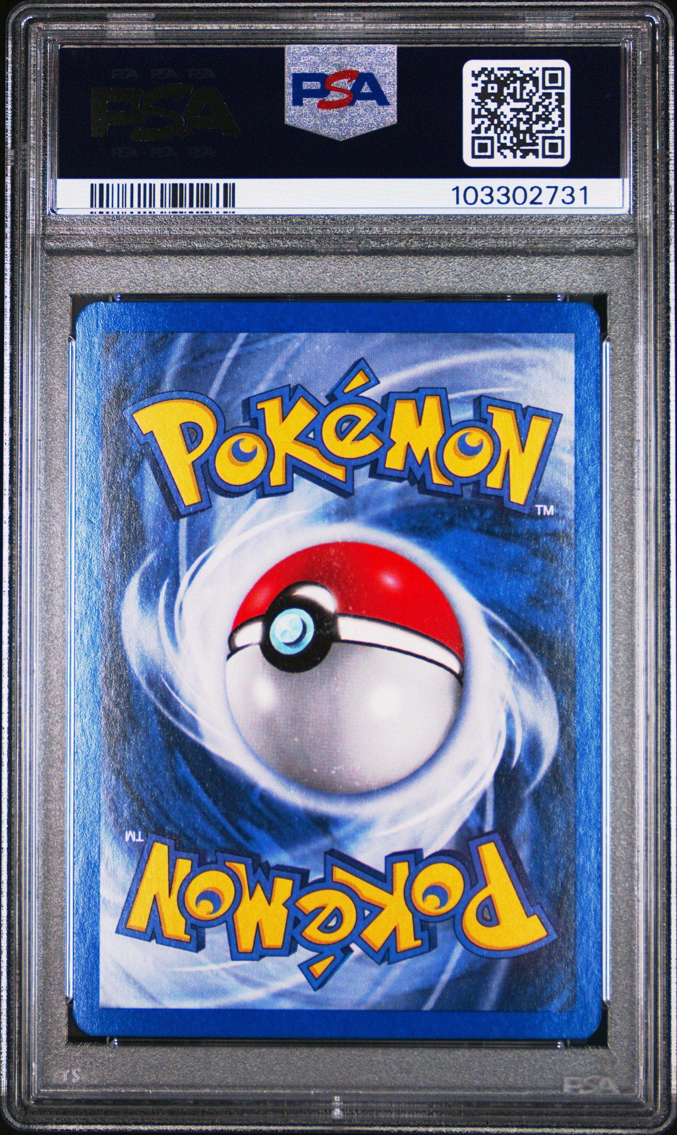 2000 Pokemon Rocket 55 Eevee PSA