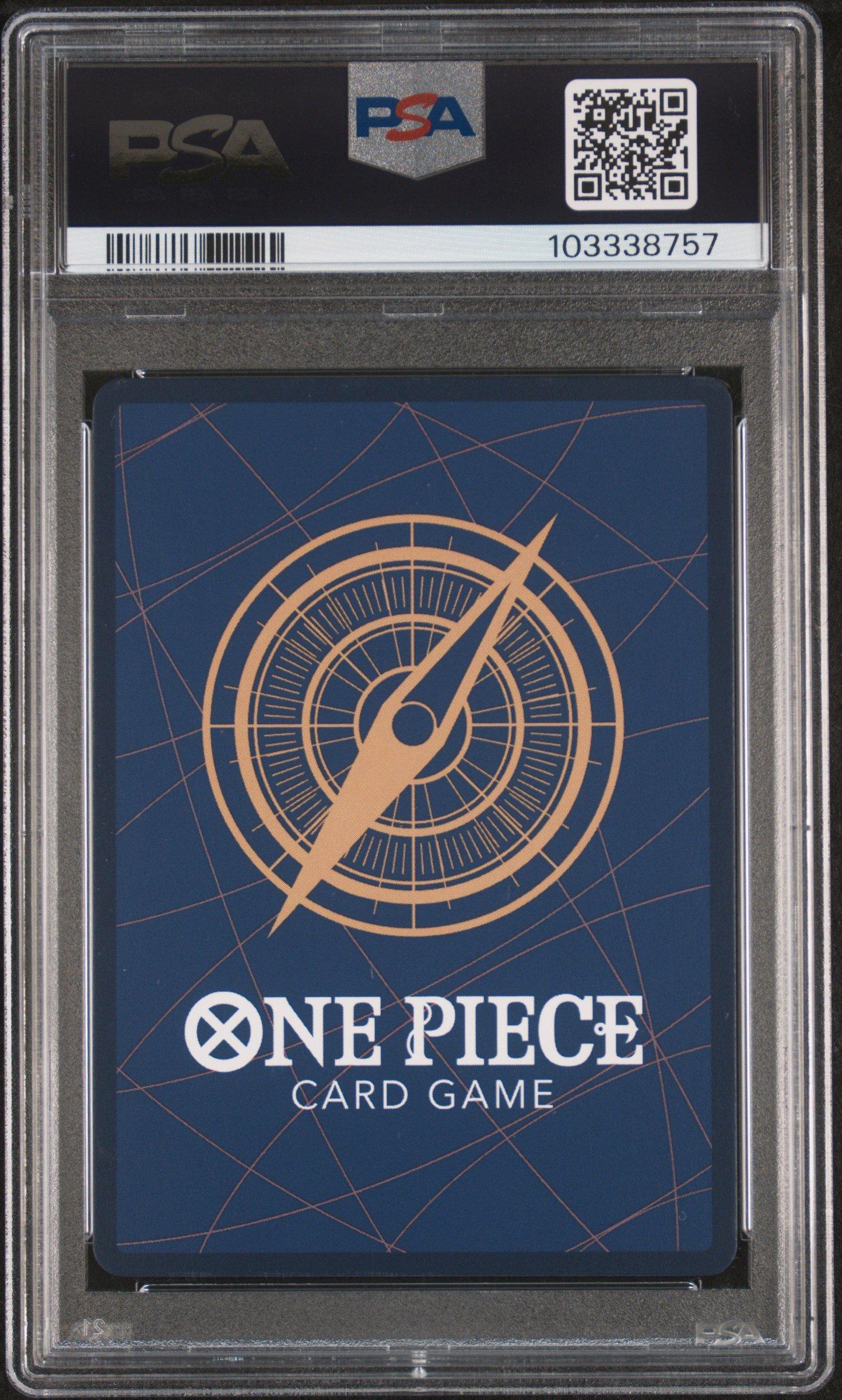 2024 One Piece Premium Booster -one Piece Card The Best- 016 Nami Manga Alternate Art PSA 10