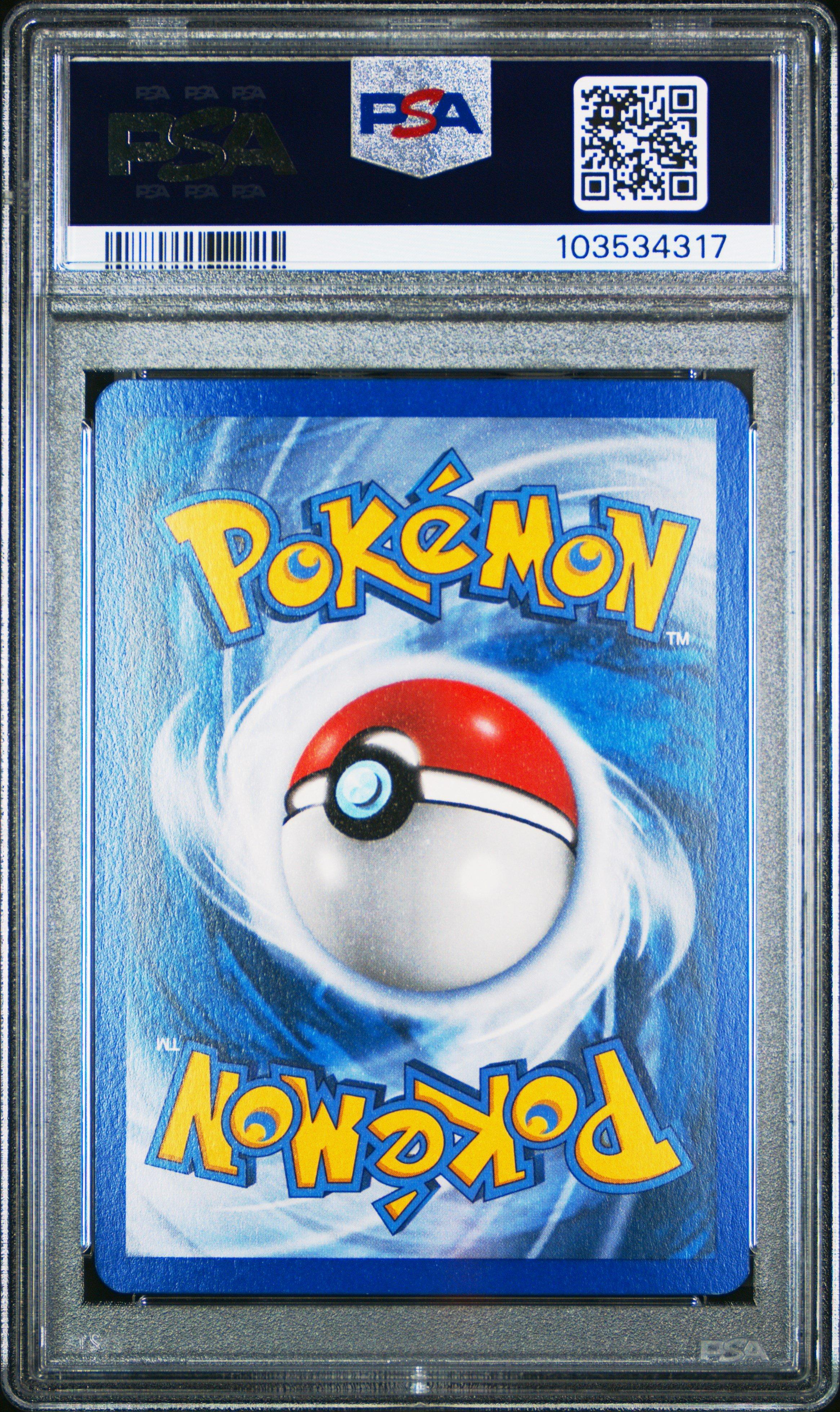 2005 Pokemon Ex Emerald 22 Breloom-reverse Foil PSA 8