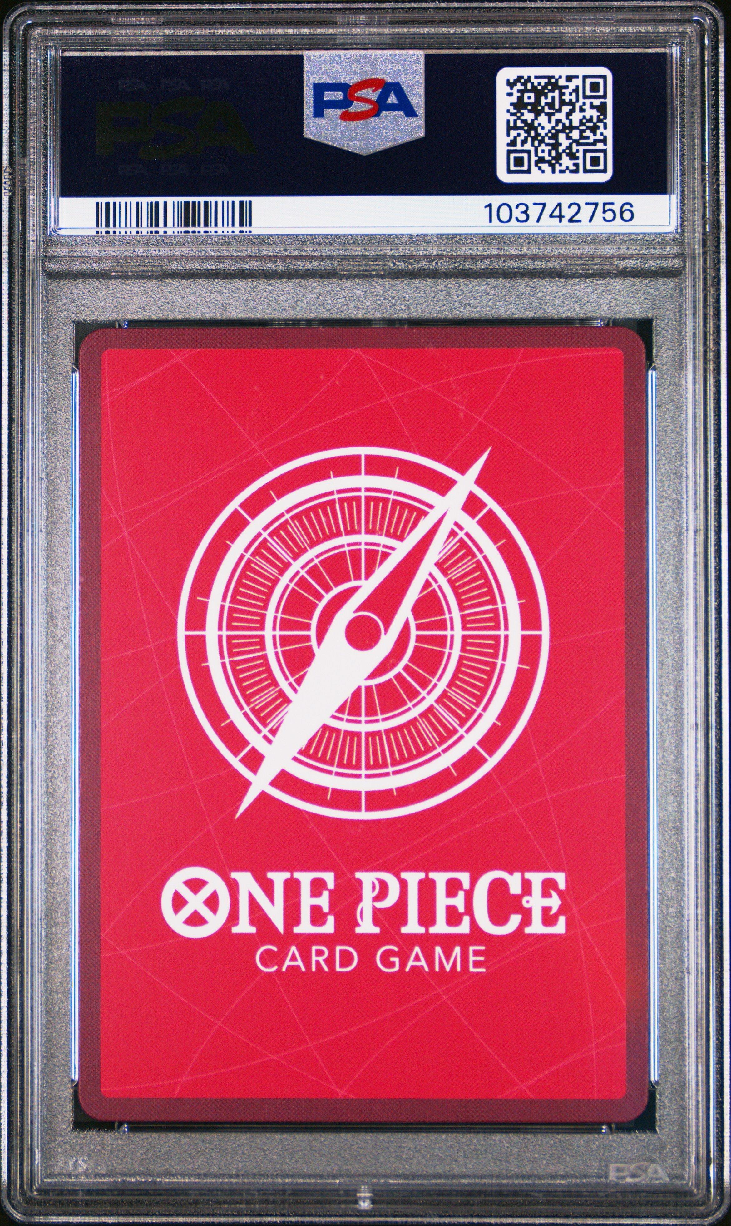 2024 One Piece Op08-two Legends 057 King Alternate Art PSA 10