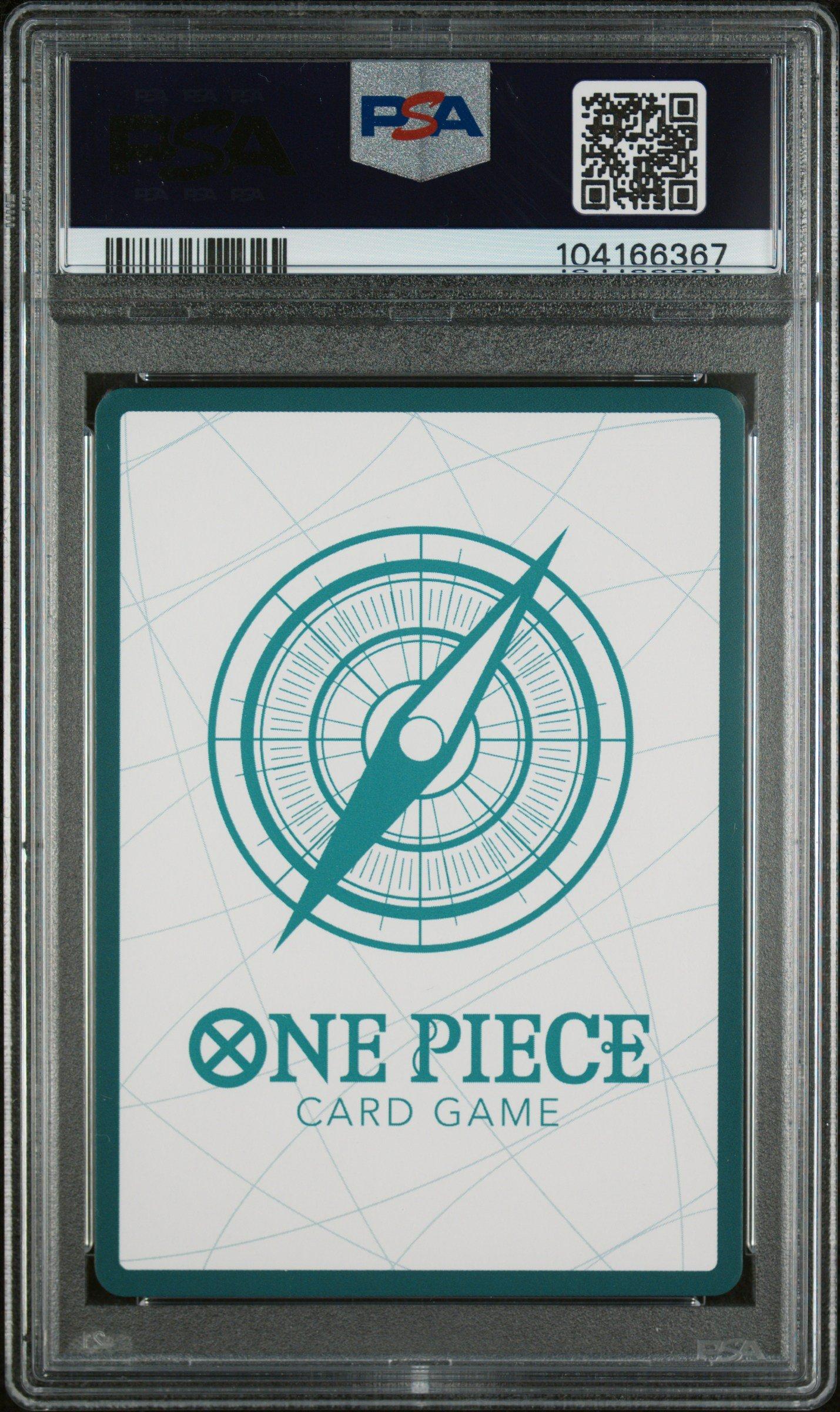 2022 One Piece Op01-romance Dawn Don!! Card Alternate Art PSA 10