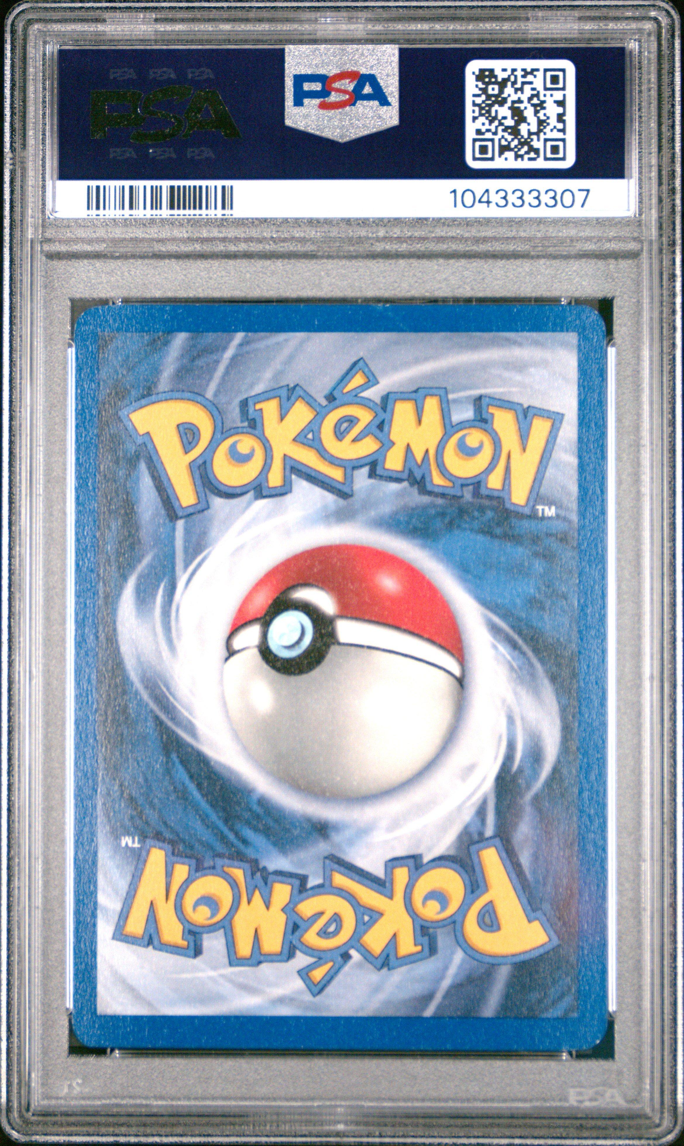 2001 Pokemon Game Promo 37 Brock's Vulpix Top Deck Magazine PSA 8